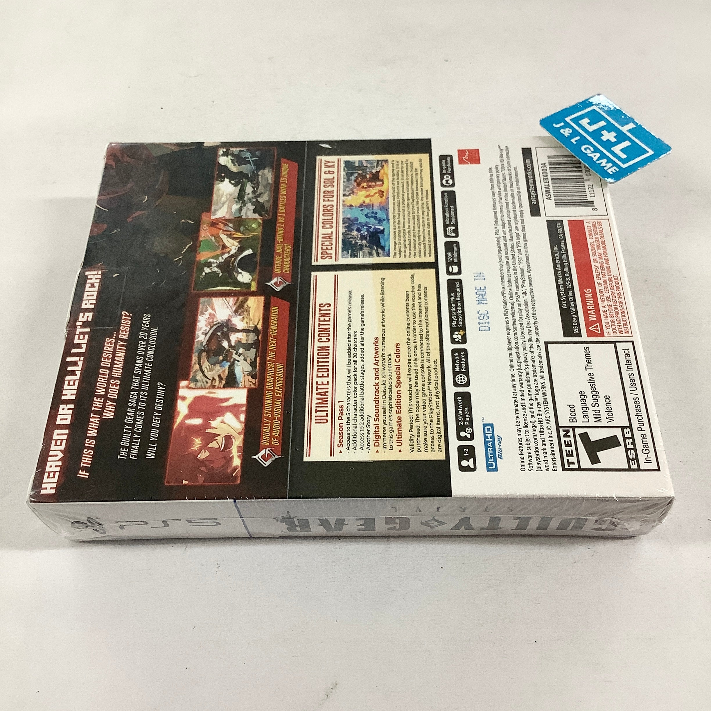 Guilty Gear -Strive- Ultimate Edition - (PS5) PlayStation 5 Video Games ARC SYSTEM WORKS