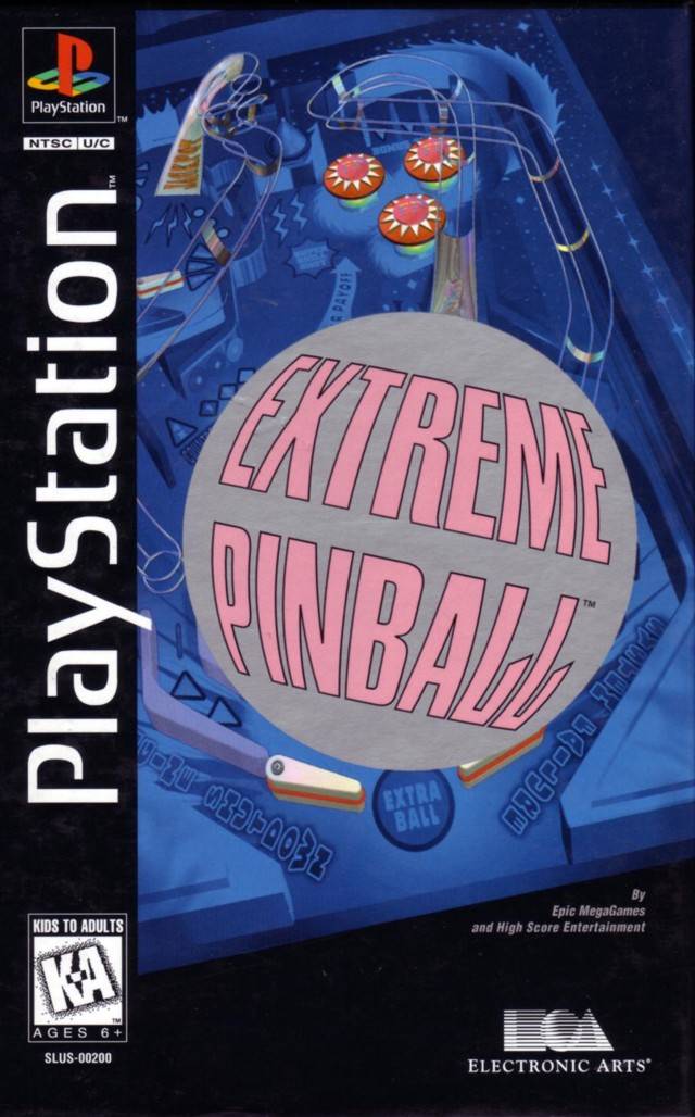 Extreme Pinball (Long Box) - (PS1) PlayStation 1 [Pre-Owned] Video Games Electronic Arts   