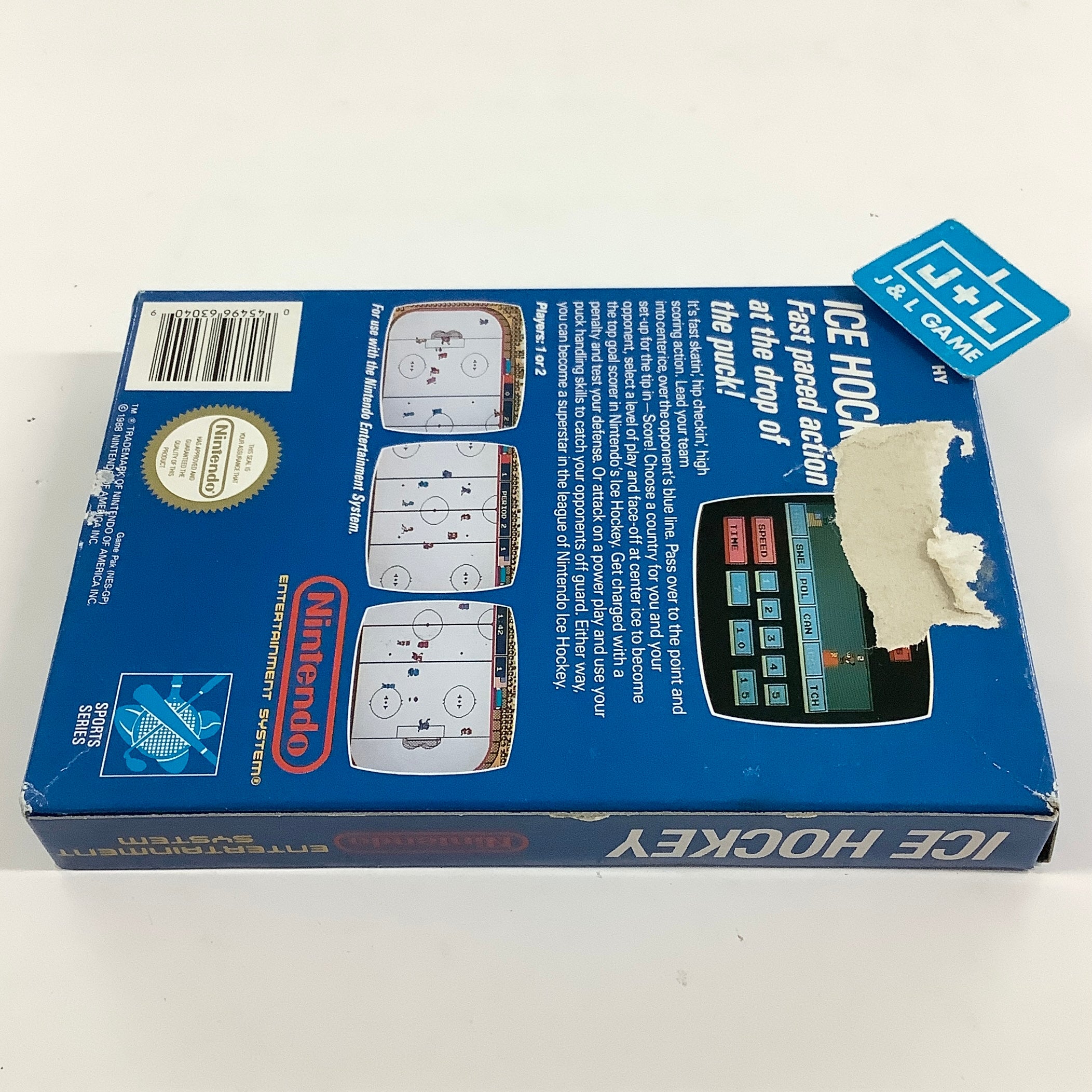 Ice Hockey - (NES) Nintendo Entertainment System [Pre-Owned]