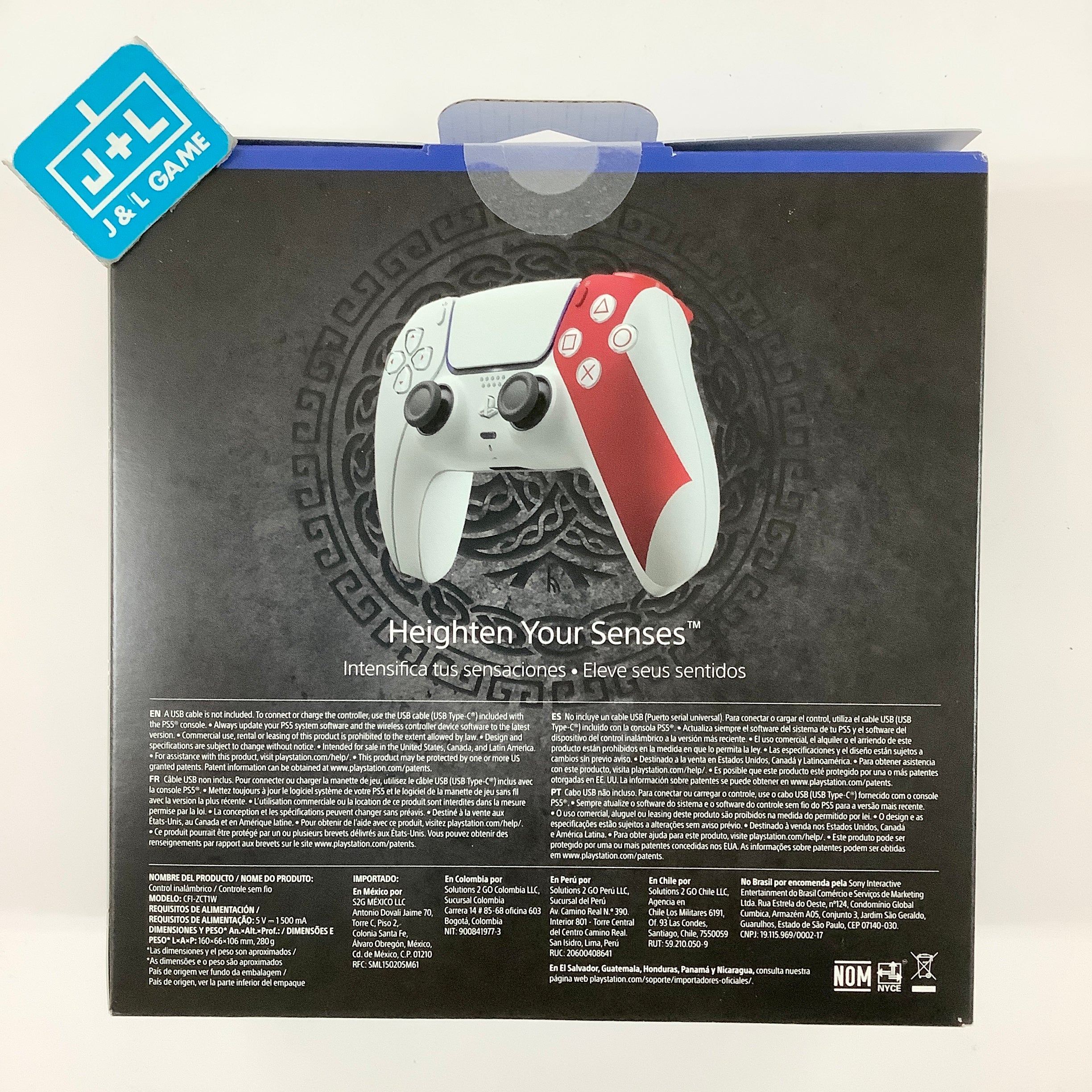 SONY PlayStation 5 DualSense Wireless Controller (God of War™ 20th Anniversary Limited Edition) - (PS5) PlayStation 5 ACCESSORIES SONY