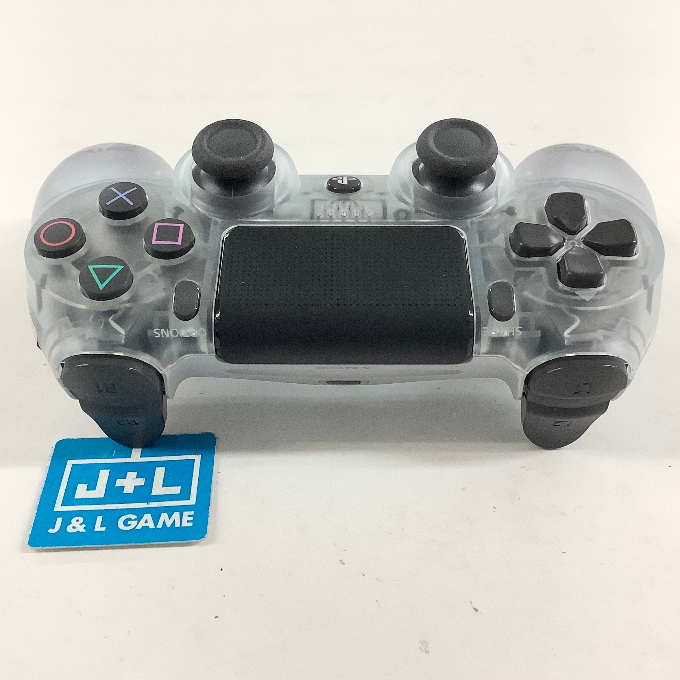 Sony DualShock 4 Wireless Controller (Crystal Clear) - (PS4) PlayStation 4 [Pre-Owned] Accessories Sony