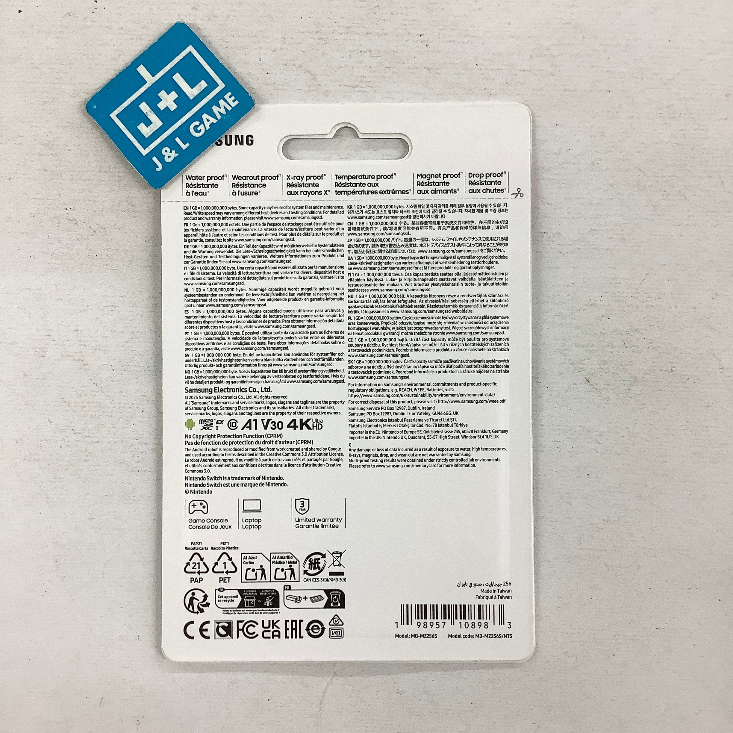 その他 SamsungmicroSDEX256GBfor Nintendo Switch Nintendo Samsung mircoSD Express Card 256 GB - (NS2