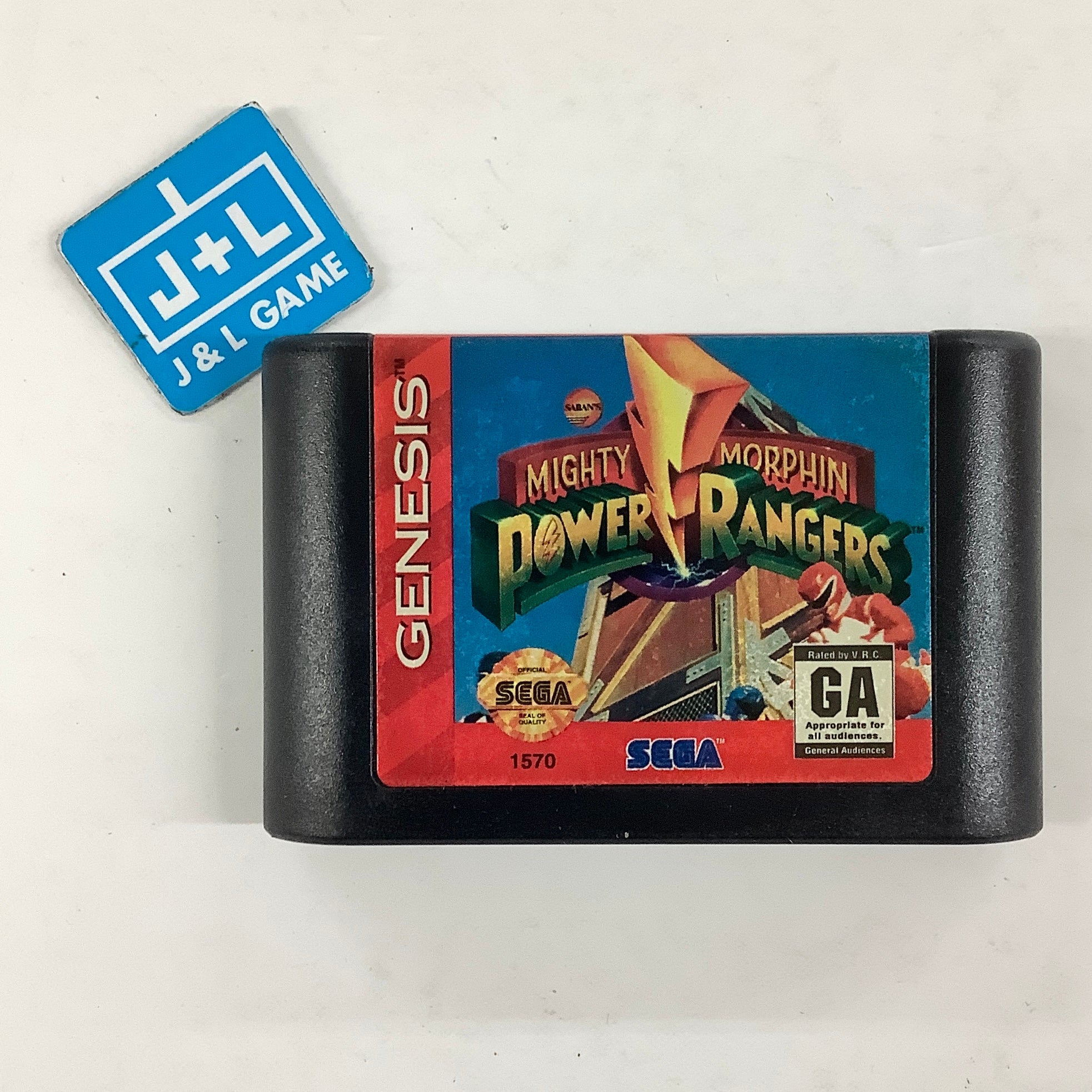 Mighty Morphin Power Rangers - (SG) SEGA Genesis [Pre-Owned] Video Games Sega