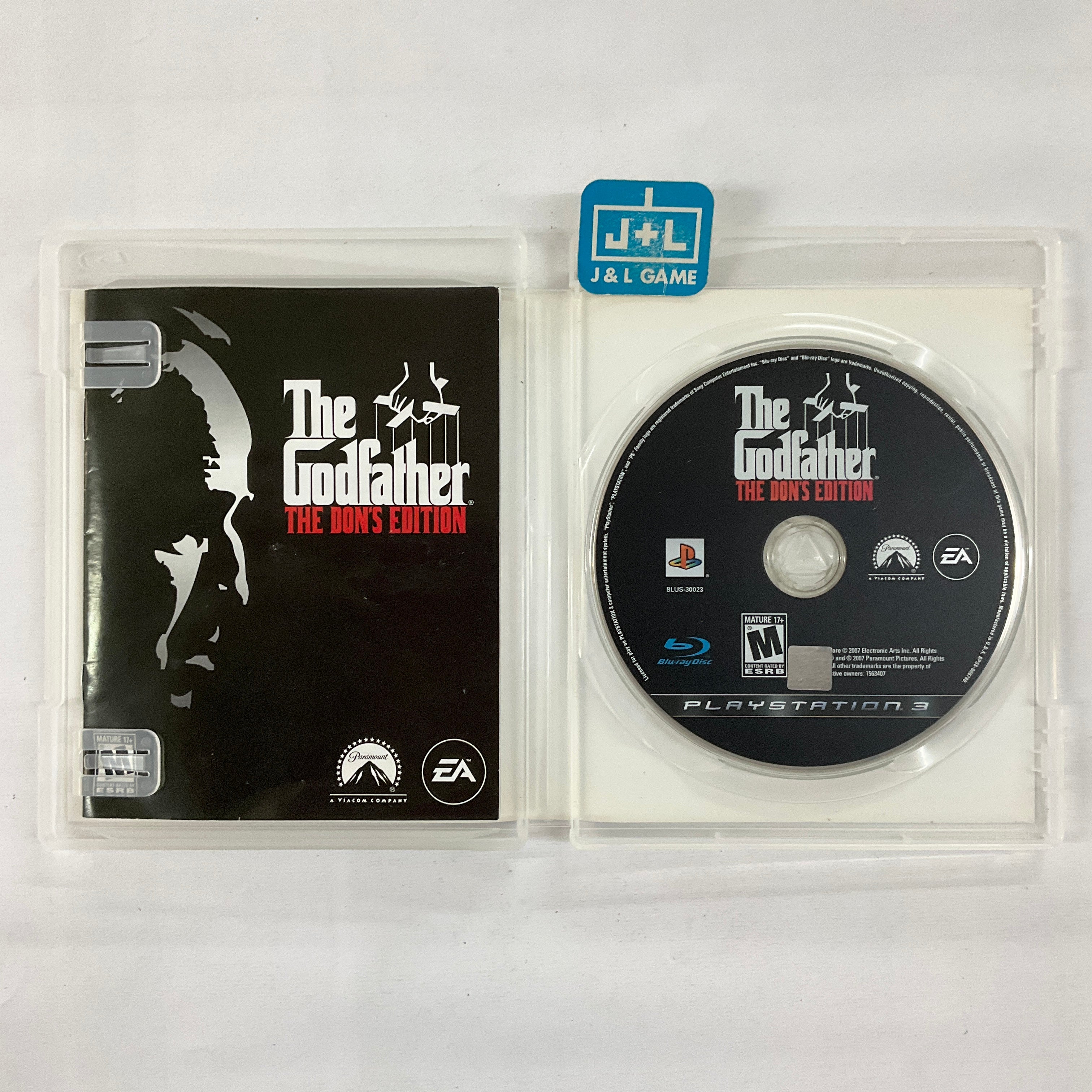 The Godfather: The Don's Edition - (PS3) PlayStation 3 [Pre-Owned