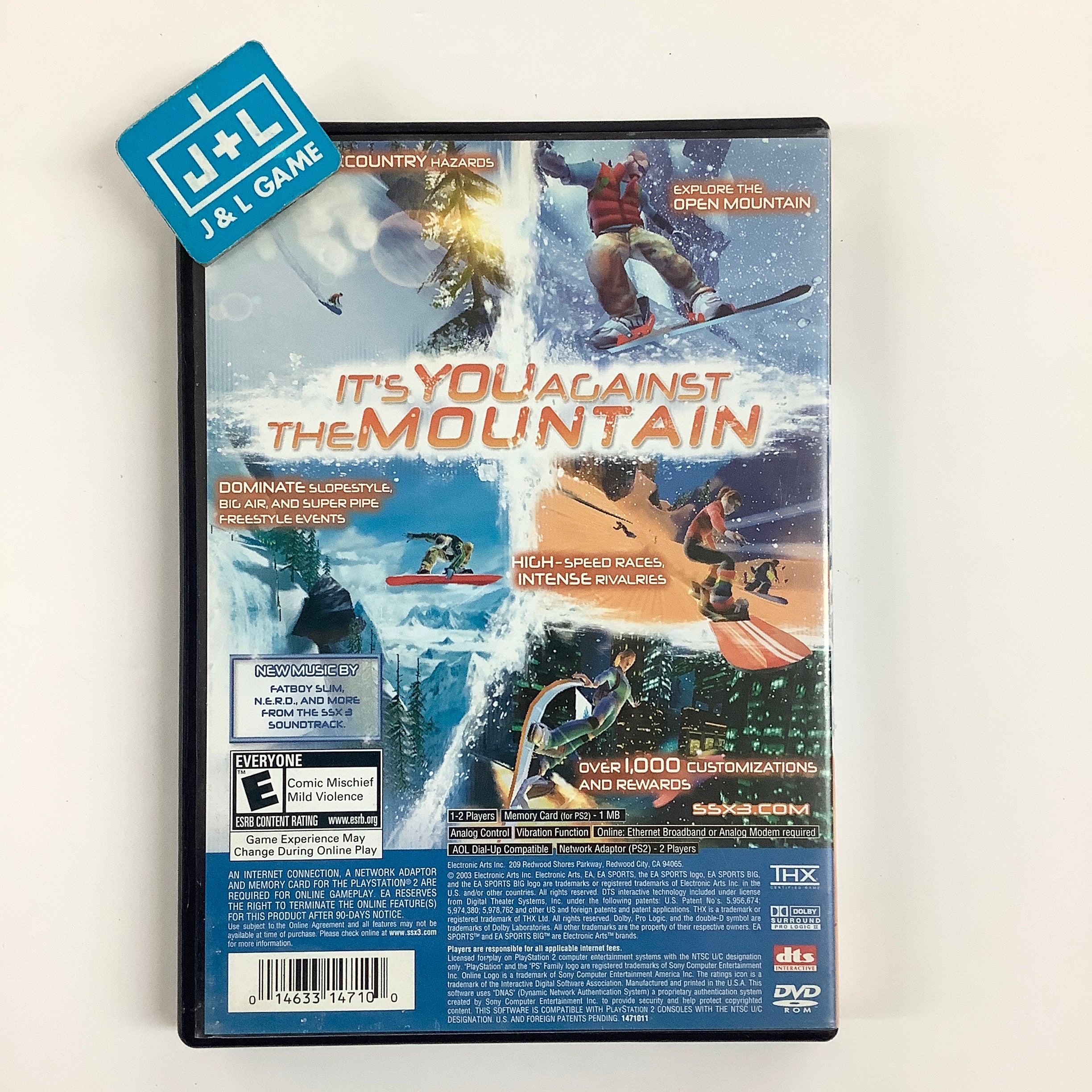 SSX 3 - (PS2) PlayStation 2 [Pre-Owned] Video Games EA Sports Big