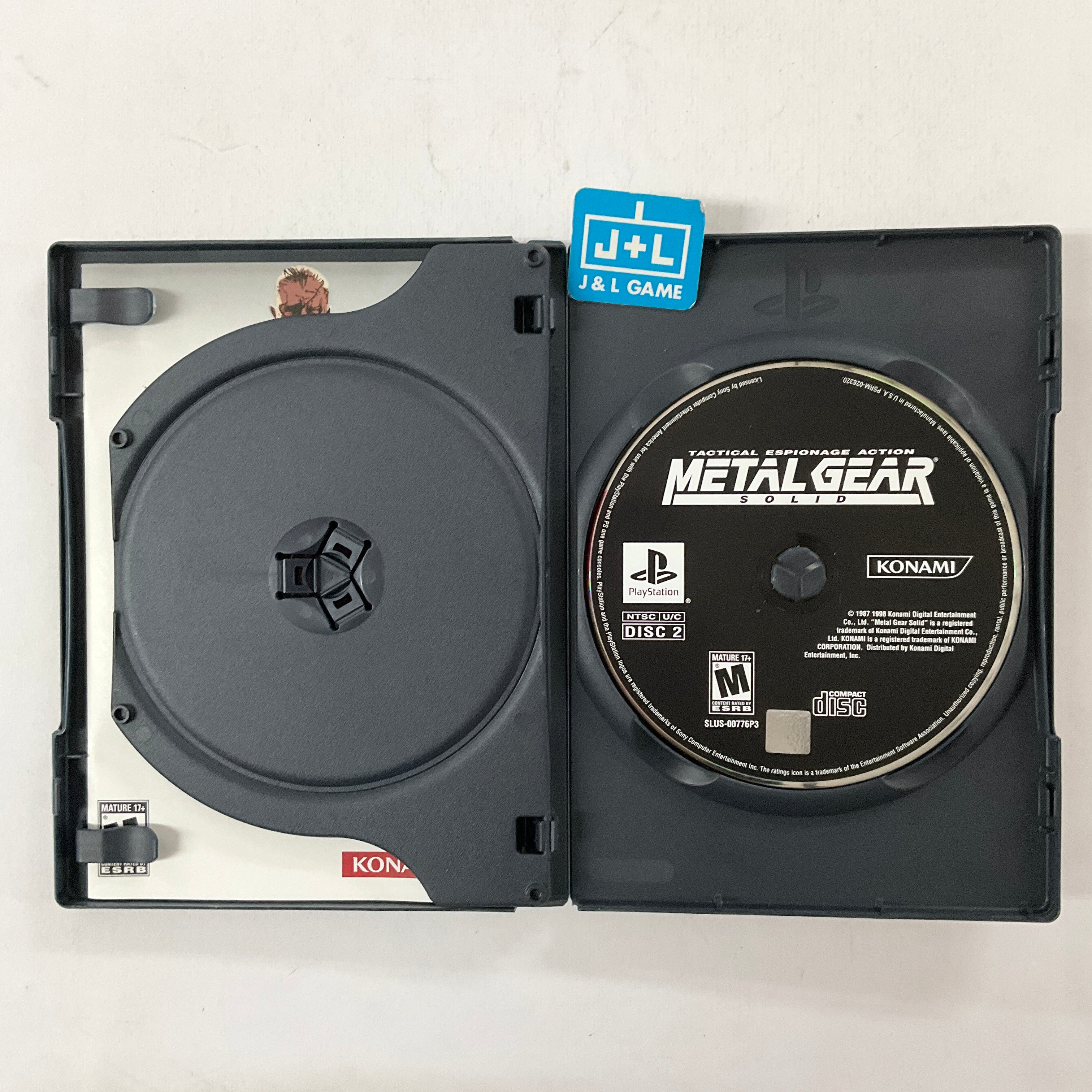 Metal Gear Solid Tactical Espionage Action - (PS1) PlayStation 1 [Pre-Owned] Video Games Konami