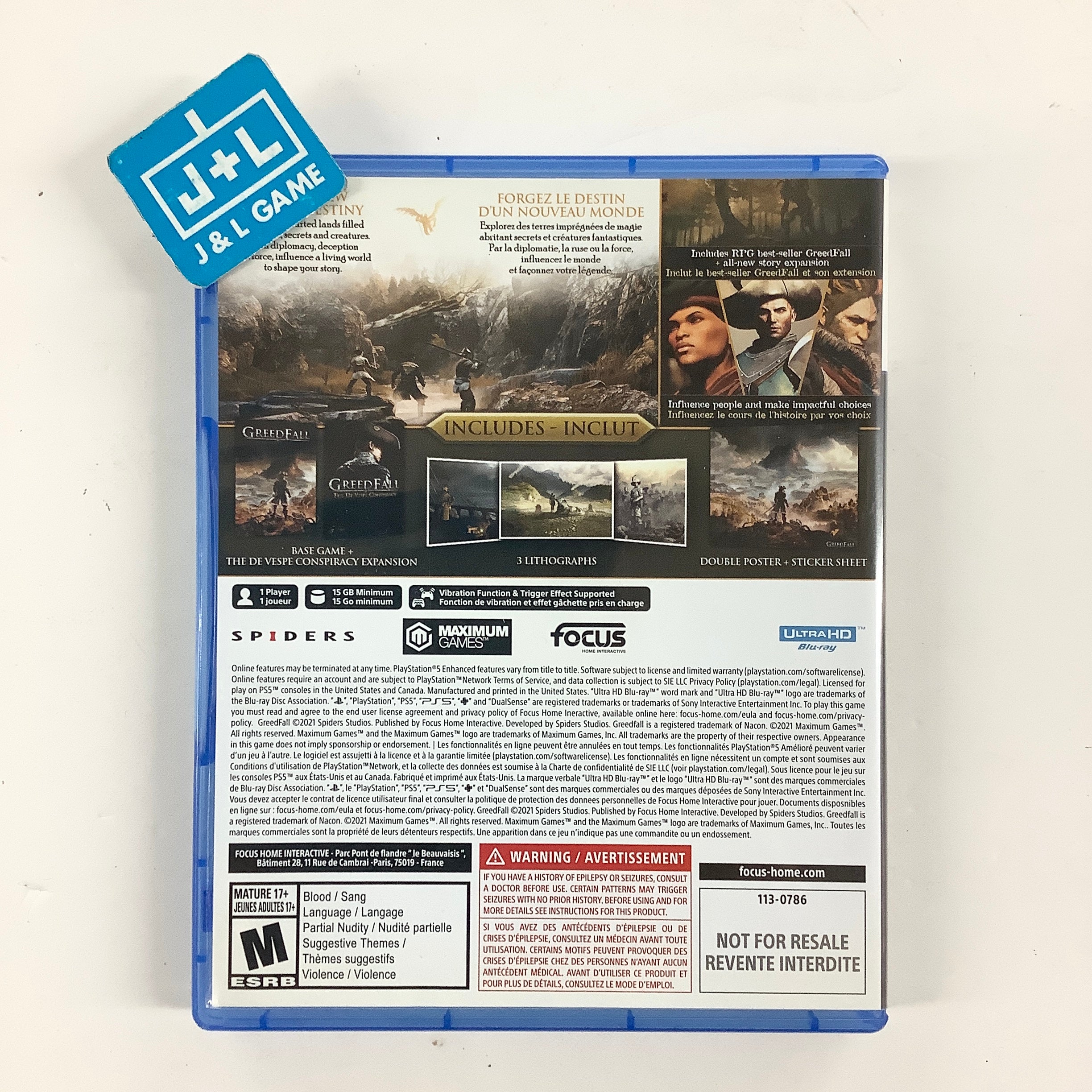 Greedfall: Gold Edition - (PS5) PlayStation 5 [Pre-Owned] Video Games Maximum Games