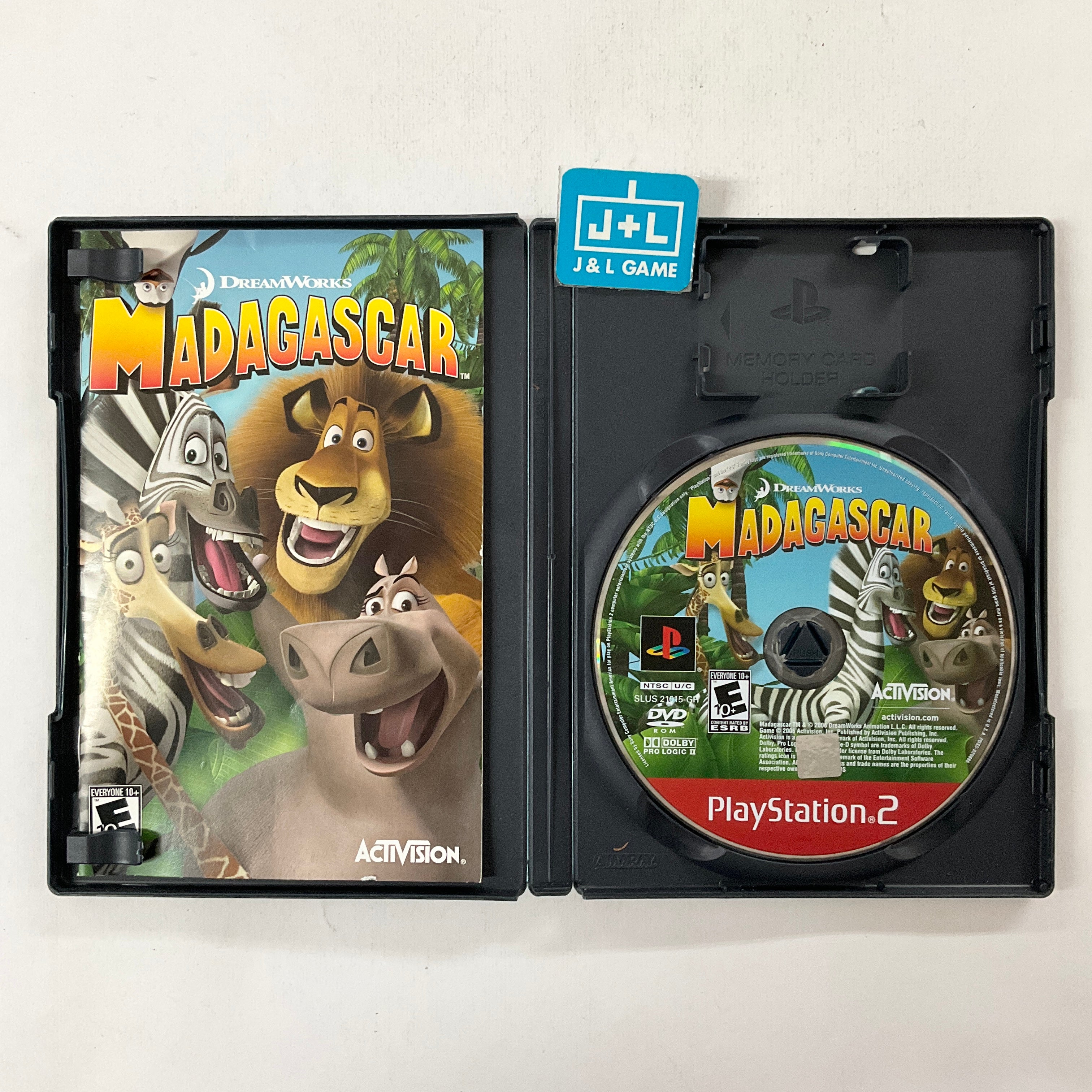 DreamWorks Madagascar (Greatest Hits) - (PS2) PlayStation 2 [Pre-Owned] Video Games Activision