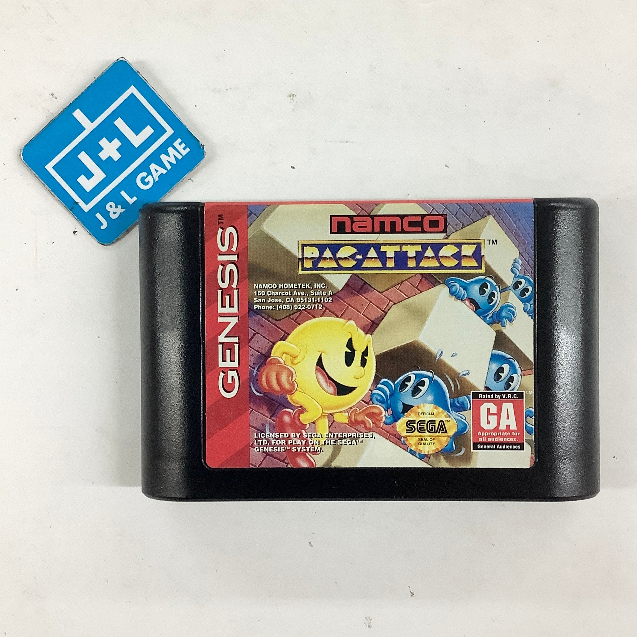 Pac-Attack - (SG) SEGA Genesis [Pre-Owned] Video Games BANDAI