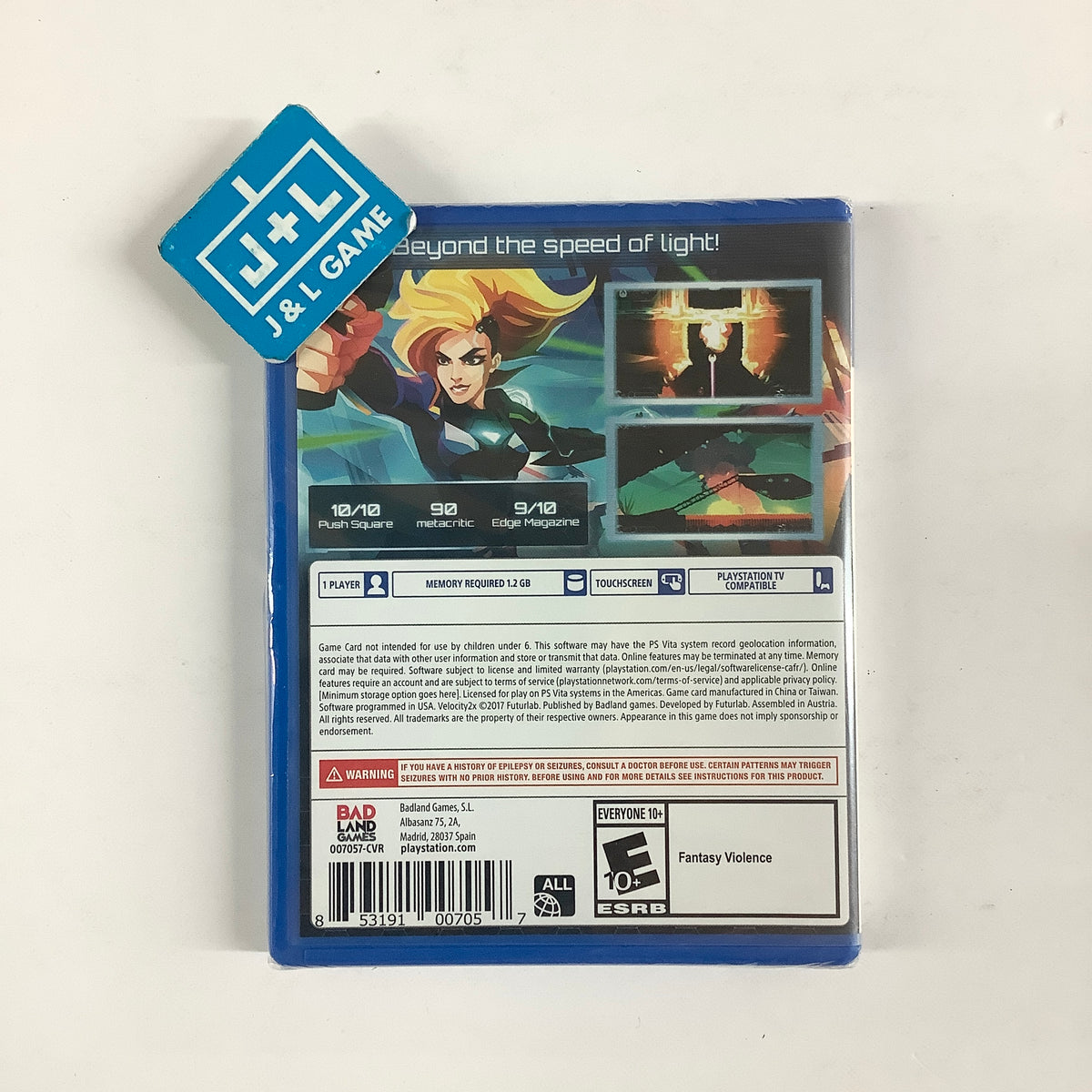Velocity 2X: Critical Mass Edition - (PSV) PlayStation Vita