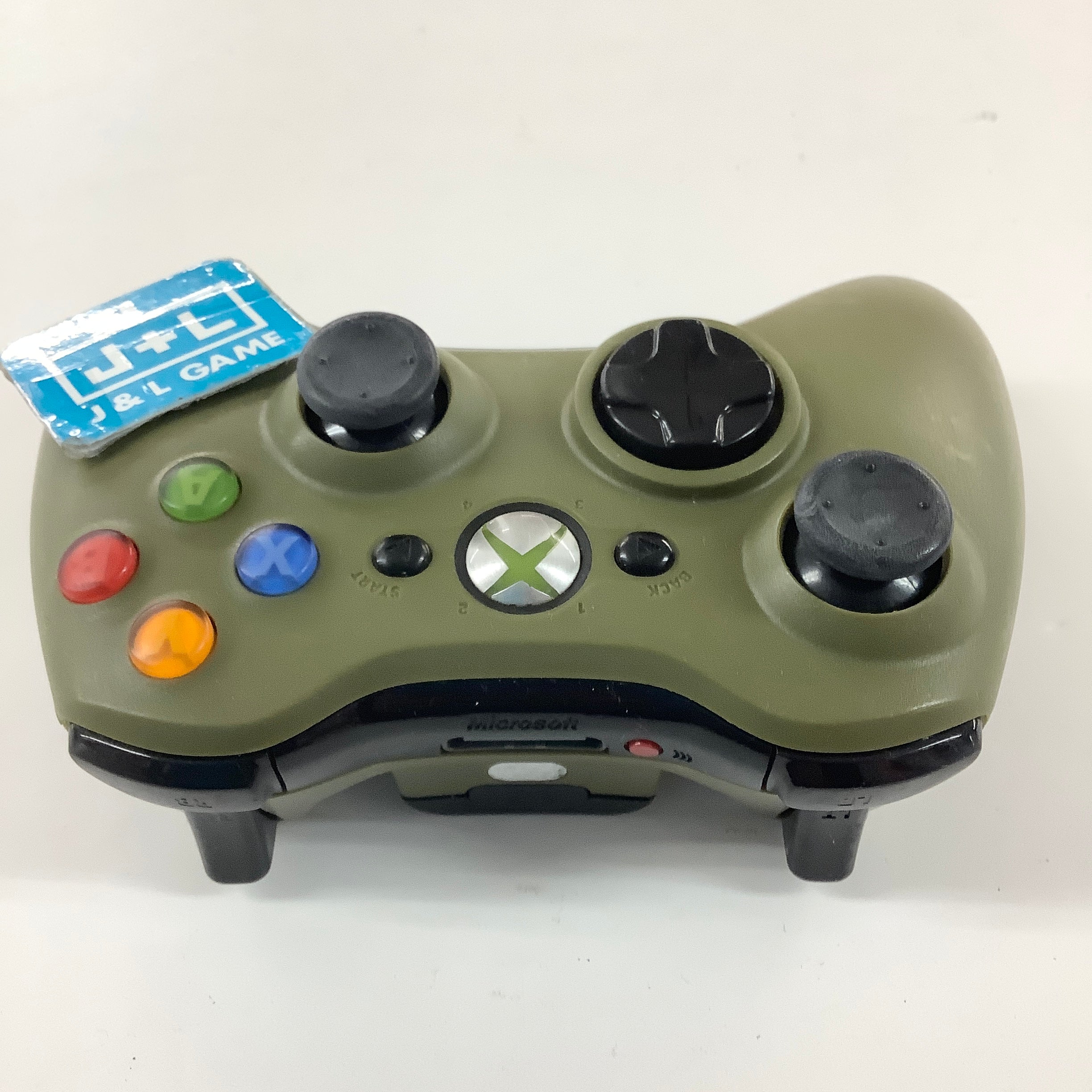 Microsoft Xbox 360 Wireless Controller (Green) - Xbox 360 [Pre-Owned] Accessories Microsoft