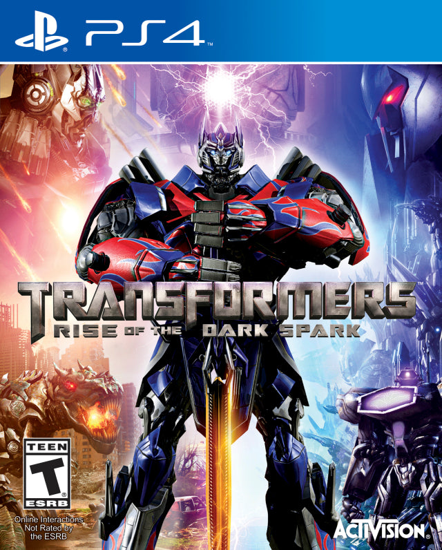 Transformers: Rise of the Dark Spark - (PS4) PlayStation 4 [Pre-Owned] Video Games Activision