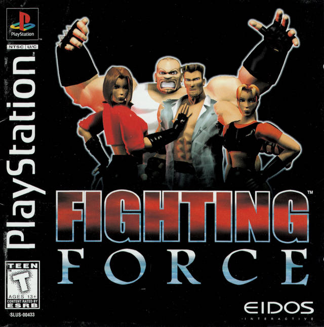 Fighting Force - (PS1) Playstation 1 [Pre-Owned] Video Games Eidos Interactive   