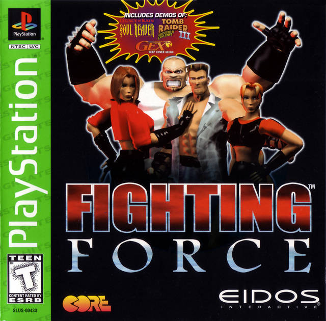 Fighting Force (Greatest Hits) - (PS1) Playstation 1 [Pre-Owned] Video Games Eidos Interactive   