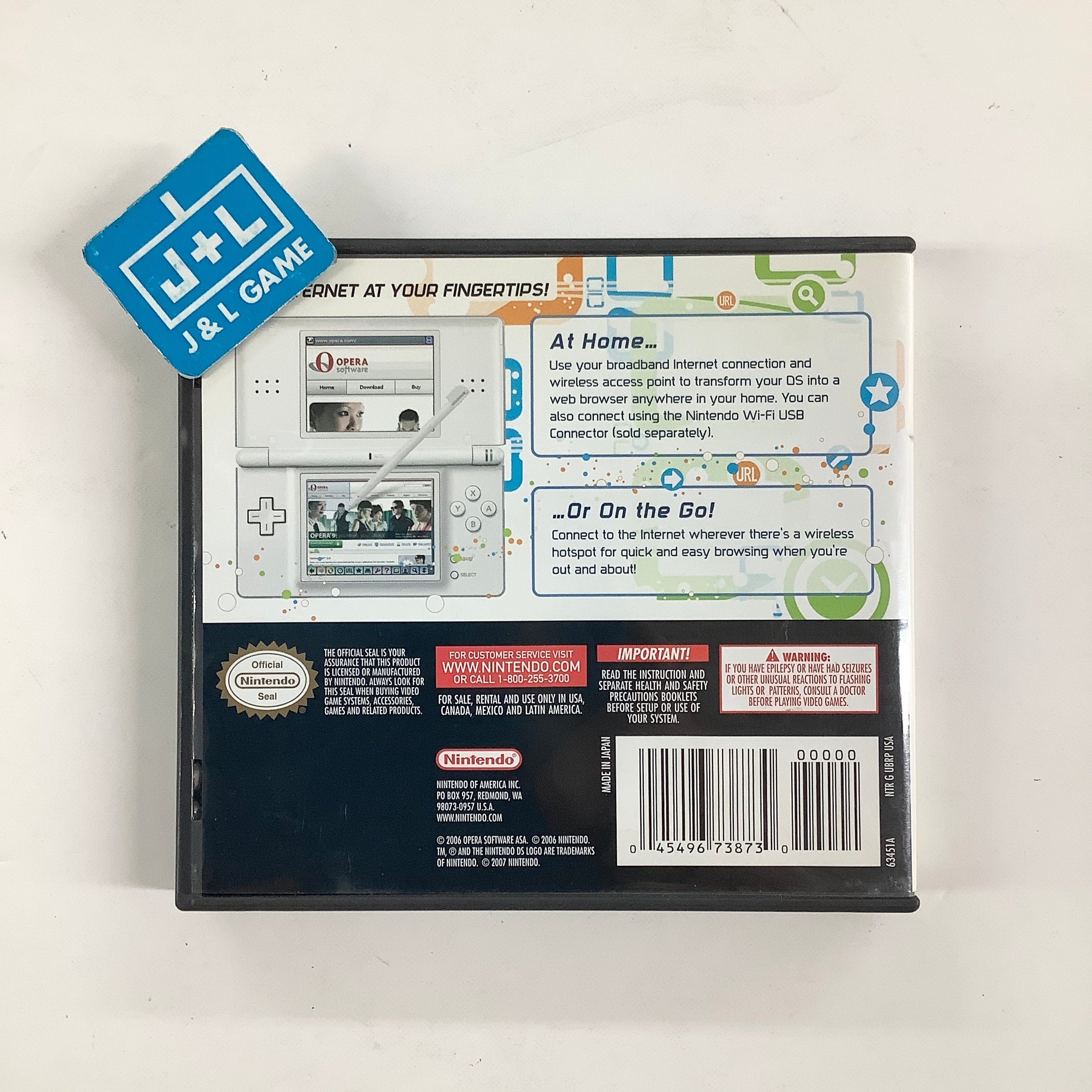 Nintendo DS Web Browser (DS Lite) - (NDS) Nintendo DS [Pre-Owned] Video Games Nintendo