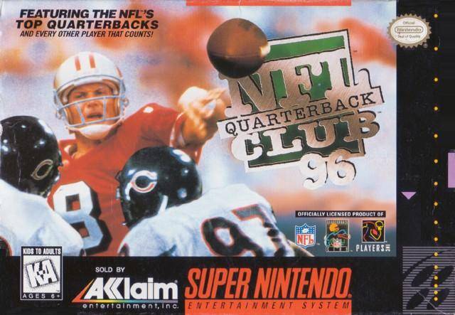 NFL Quarterback Club 96 - (SNES) Super Nintendo [Pre-Owned] Video Games Acclaim   