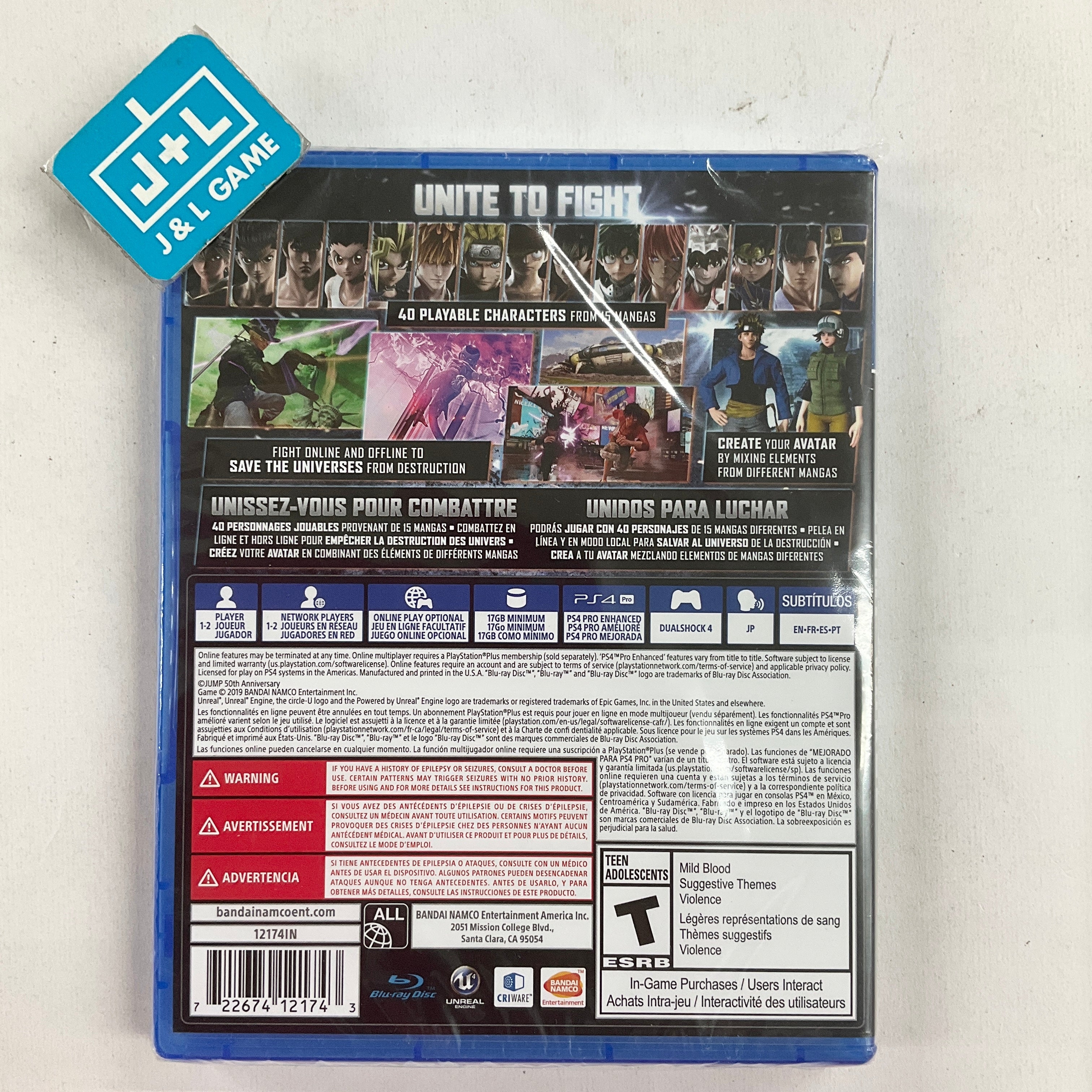 Jump Force - (PS4) PlayStation 4 Video Games Bandai Namco Games