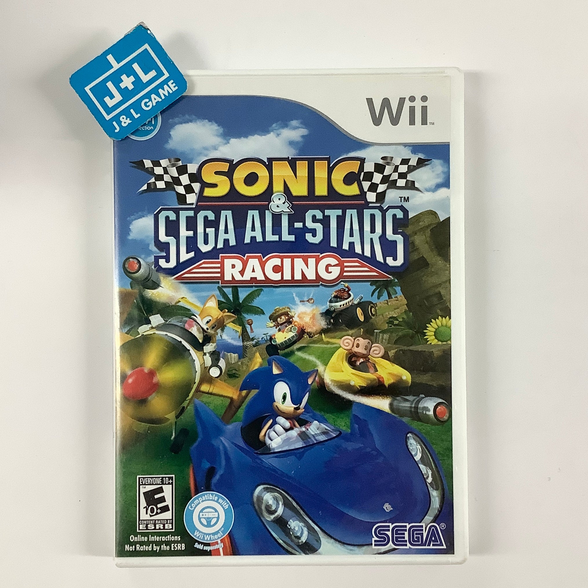 Sonic & Sega All-Stars Racing - Nintendo Wii [Pre-Owned] Video Games Sega