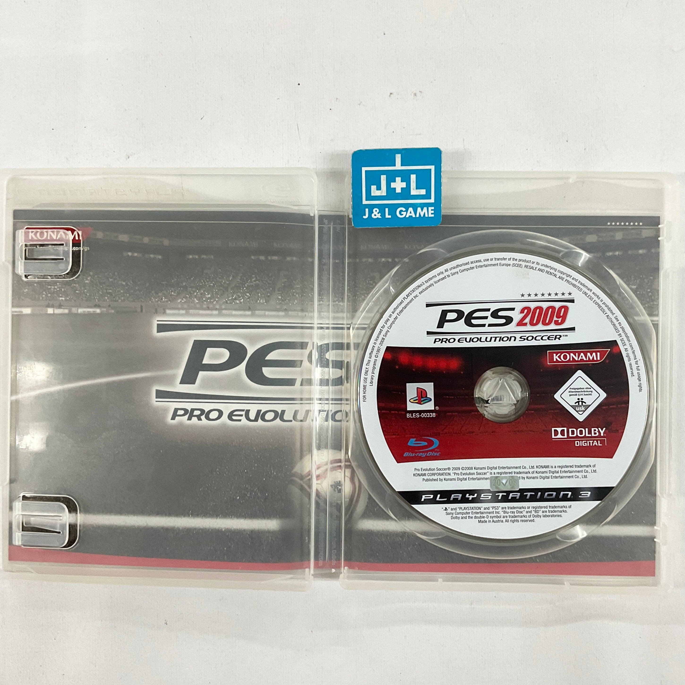 Pro Evolution Soccer 2009 - (PS3) PlayStation 3 [Pre-Owned] (European Import) Video Games Konami