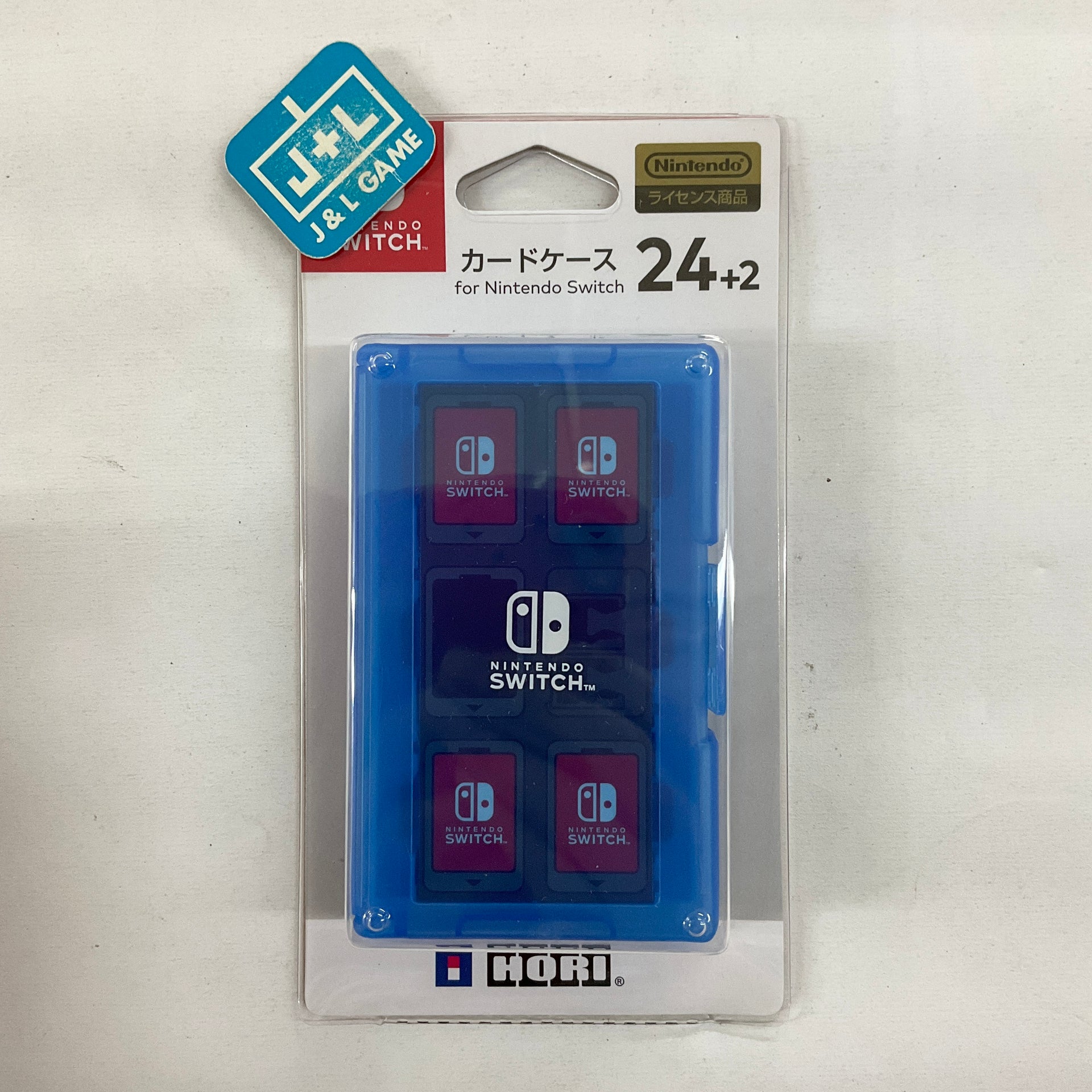 HORI Nintendo Switch Game Card Case 24 (Blue) (NSW) Nintendo