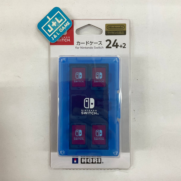 HORI Nintendo Switch Game Card Case 24 (Blue) - (NSW) Nintendo