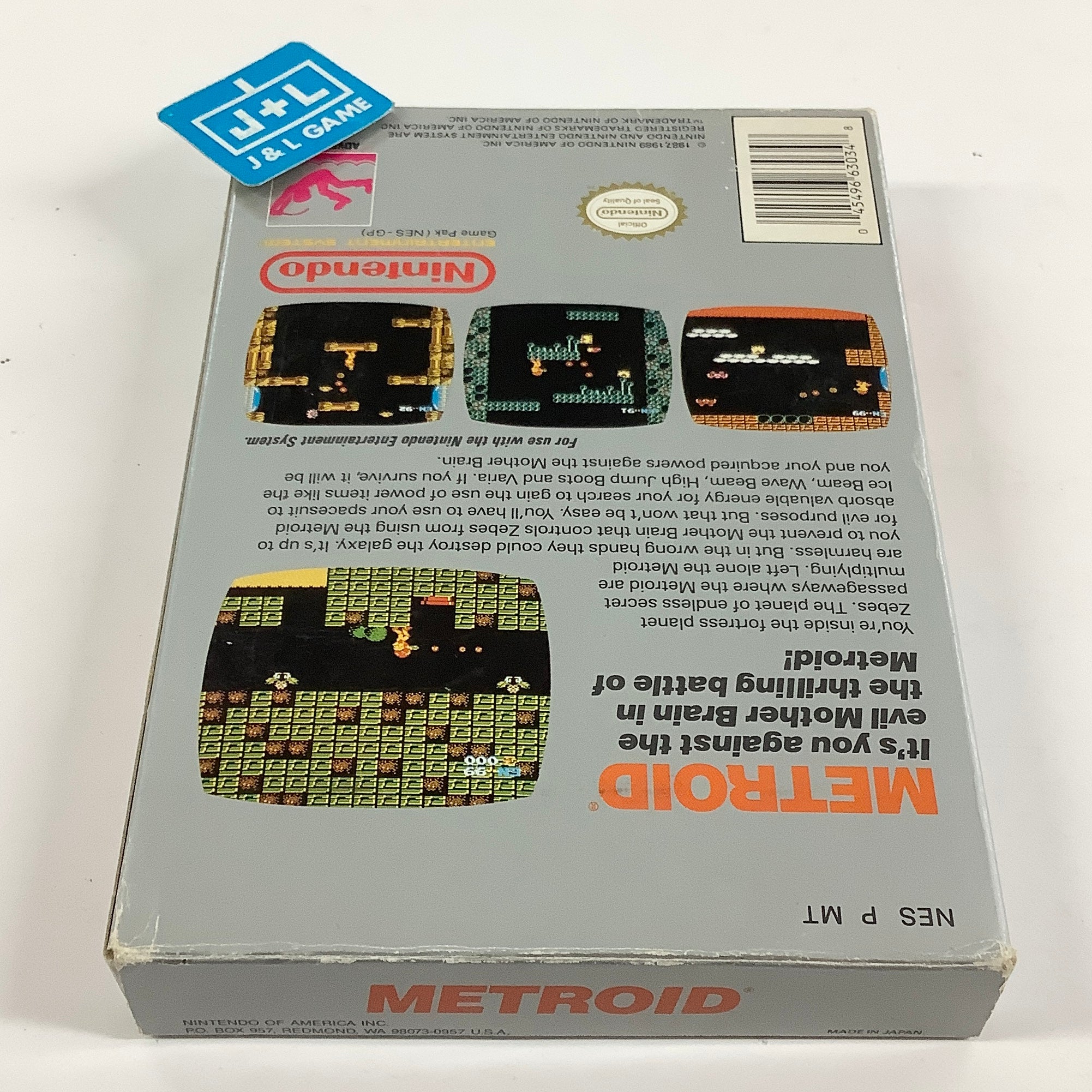 Metroid - (NES) Nintendo Entertainment System [Pre-Owned]