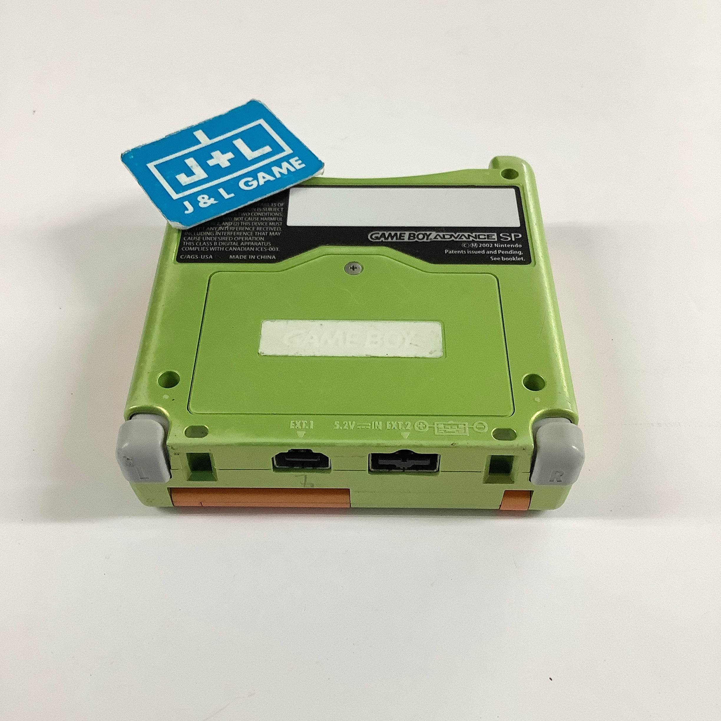Nintendo Game Boy Advance SP Console AGS-001 (Spice Orange/Lime Green) - (GBA) Game Boy Advance SP [Pre-Owned]