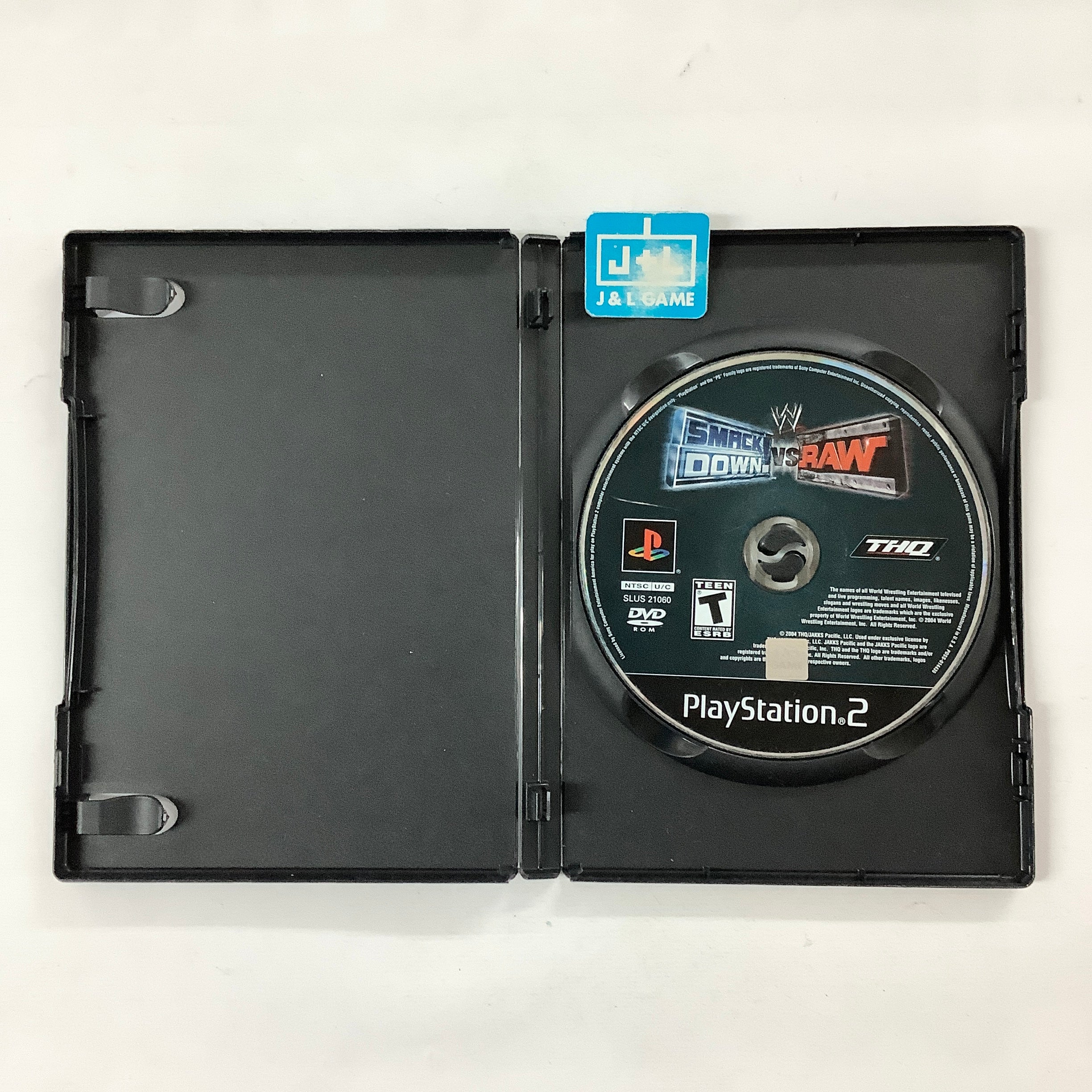 WWE SmackDown! vs. Raw - (PS2) PlayStation 2 [Pre-Owned] Video Games THQ   