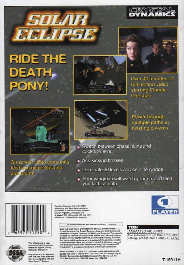 Solar Eclipse - (SS) SEGA Saturn [Pre-Owned]