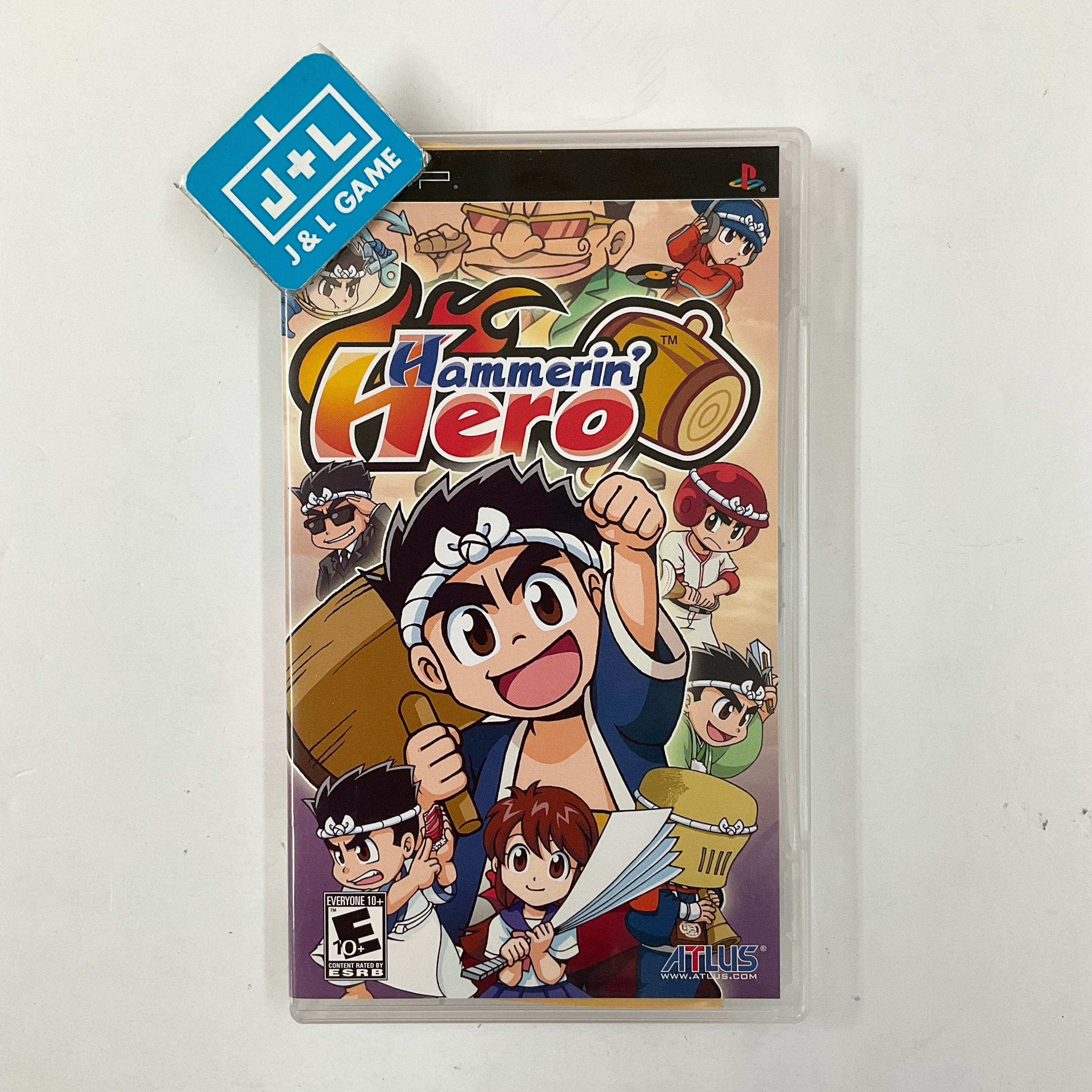 Hammerin' Hero Sur Sony PSP - Jeu Testé Et Fonctionnel - Bon état