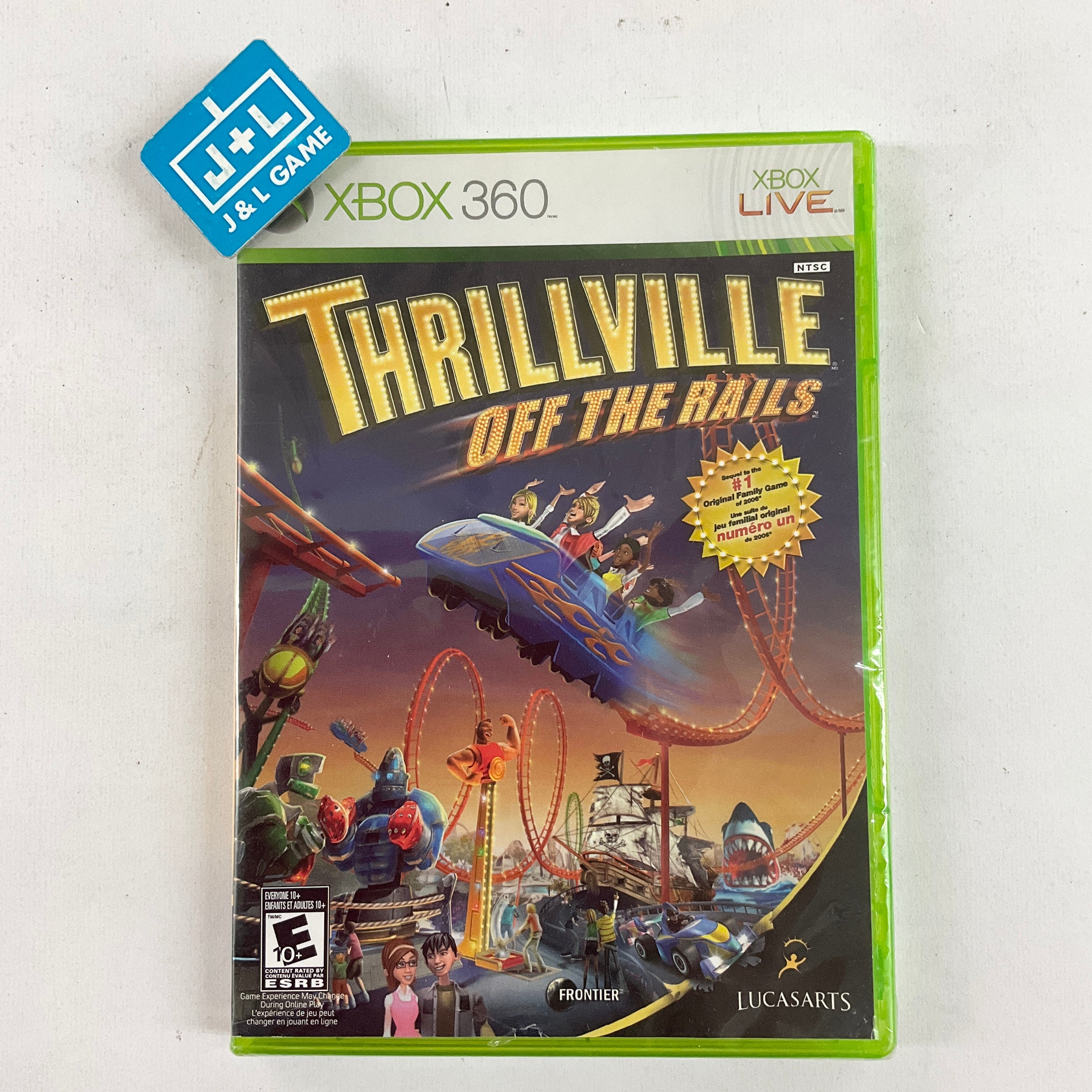 Thrillville: Off the Rails - Xbox 360 Video Games LucasArts
