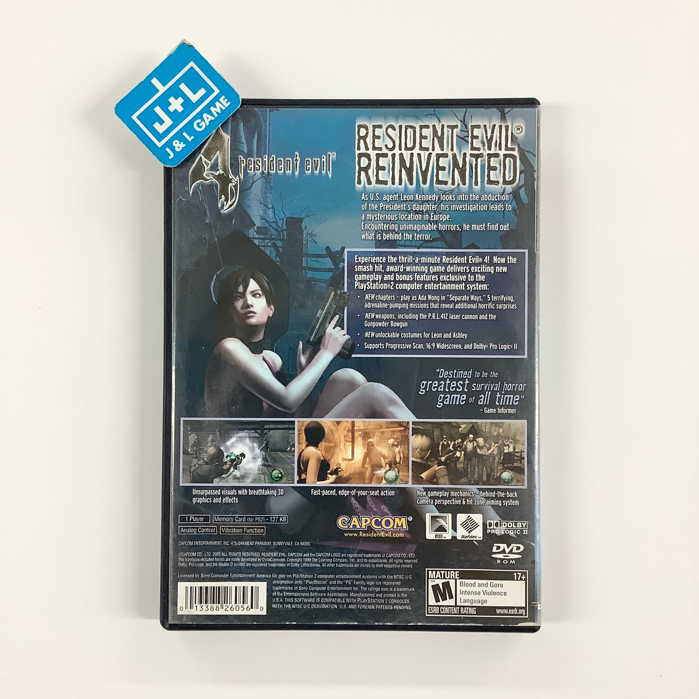 Resident Evil 4 - (PS2) PlayStation 2 [Pre-Owned] Video Games Capcom