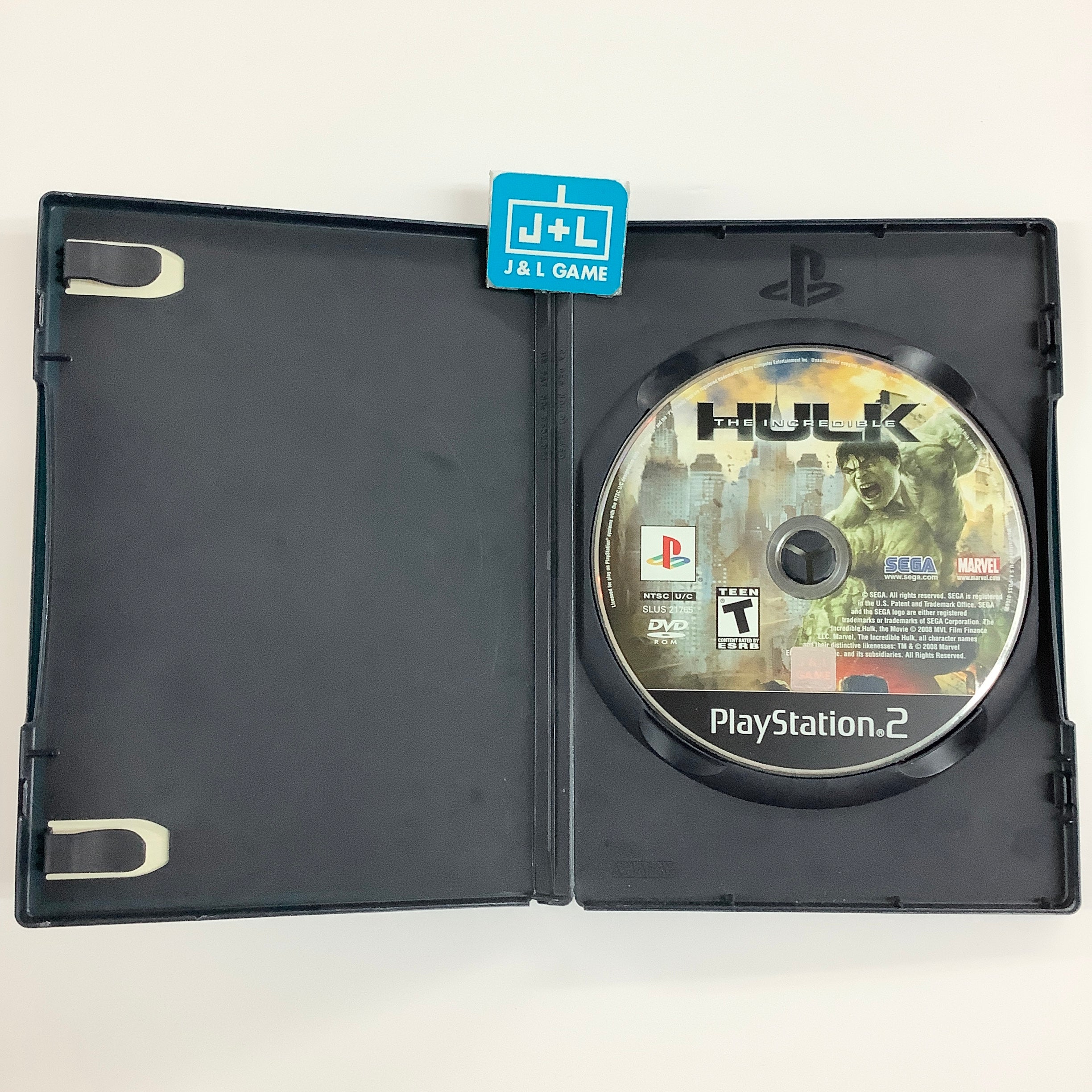 The Incredible Hulk - (PS2) PlayStation 2 [Pre-Owned] Video Games Sega