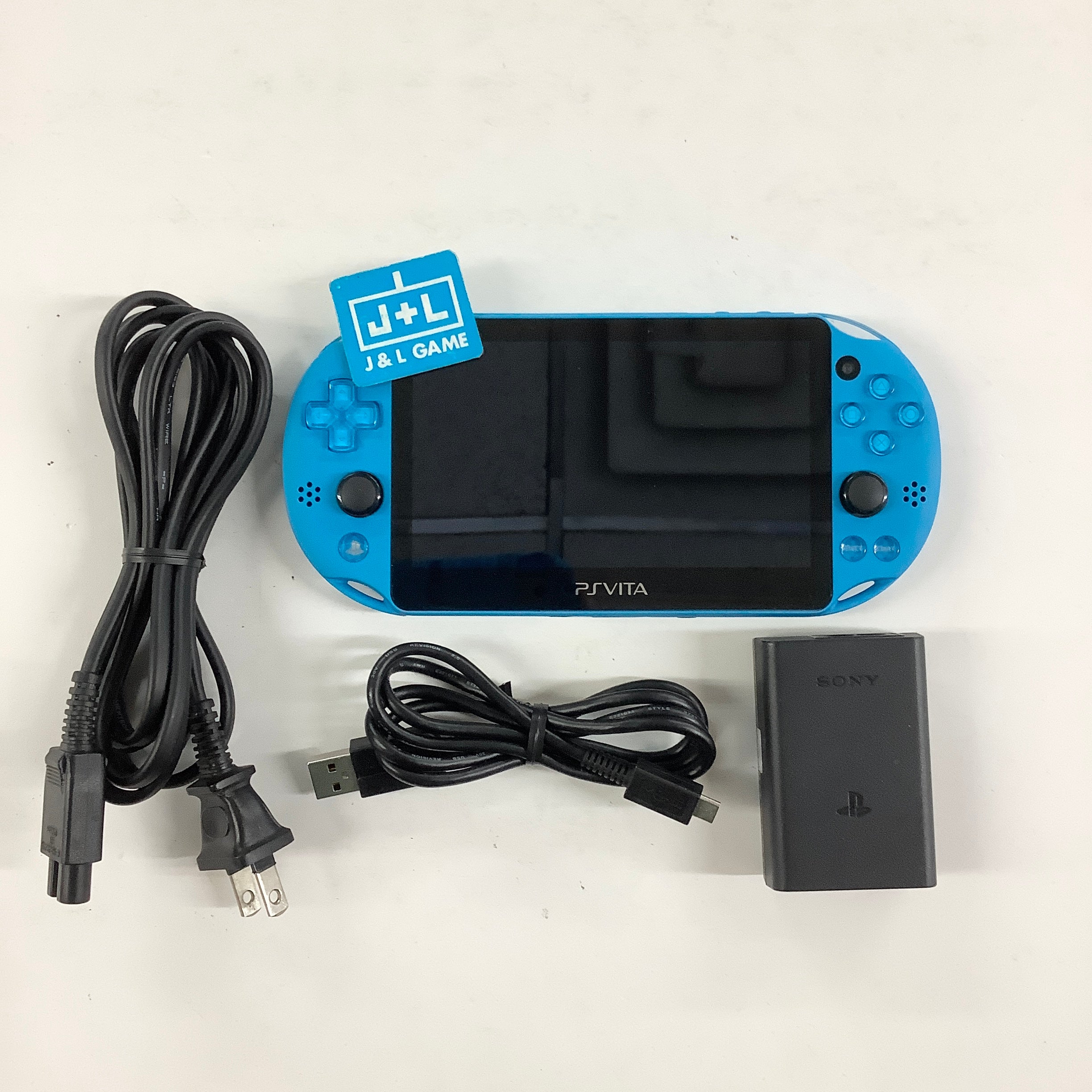 Sony PlayStation Vita 2000 Wi-Fi (Aqua Blue) - (PSV) PlayStation Vita [Pre-Owned] (Japanese Import) Consoles Sony