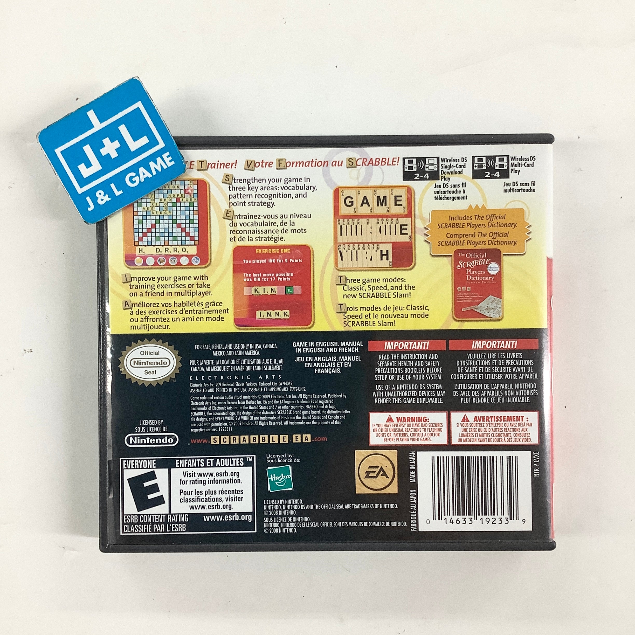 Scrabble - (NDS) Nintendo DS [Pre-Owned] Video Games Electronic Arts
