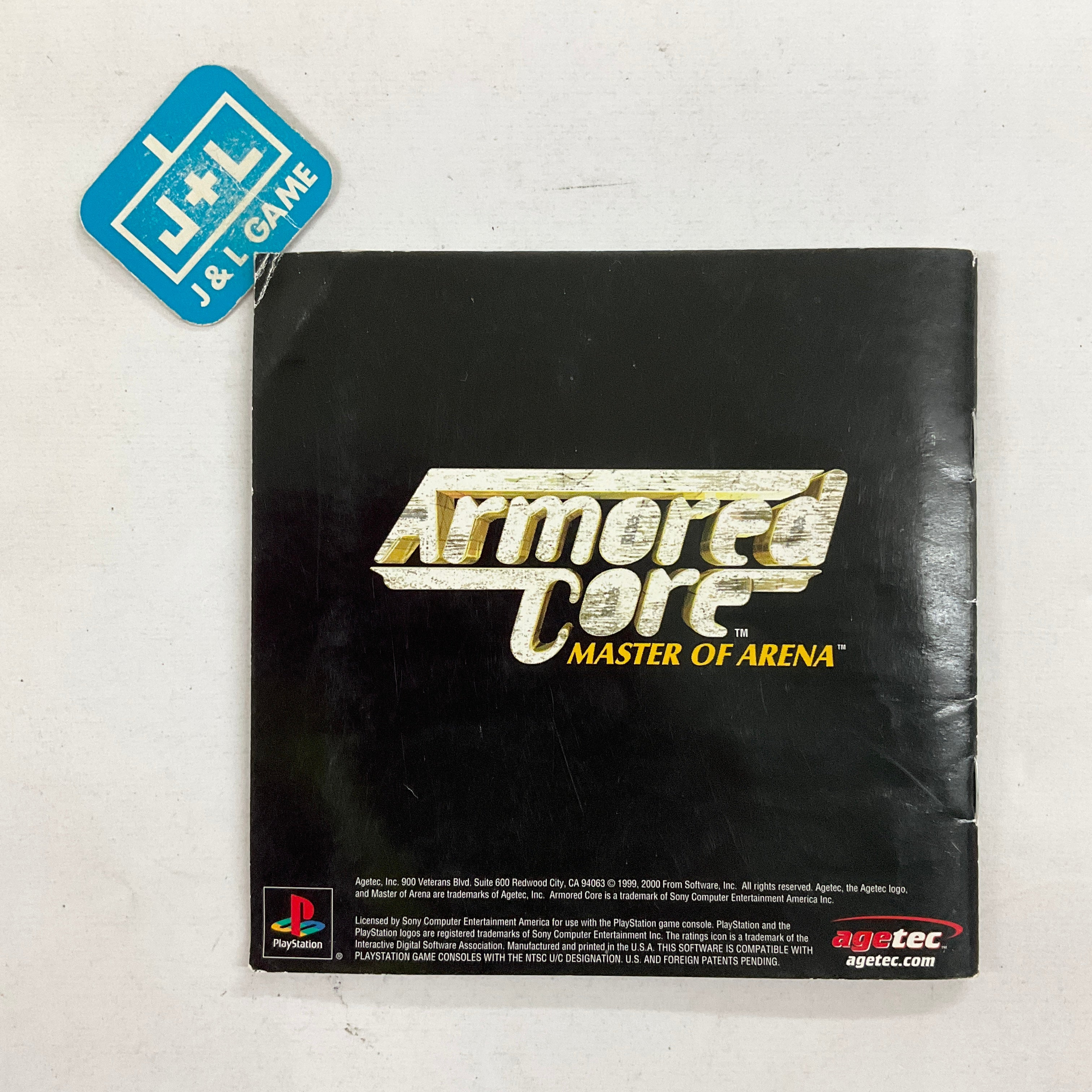 Armored Core: Master of Arena - (PS1) Playstation 1 [Pre-Owned] Video Games Agetec   
