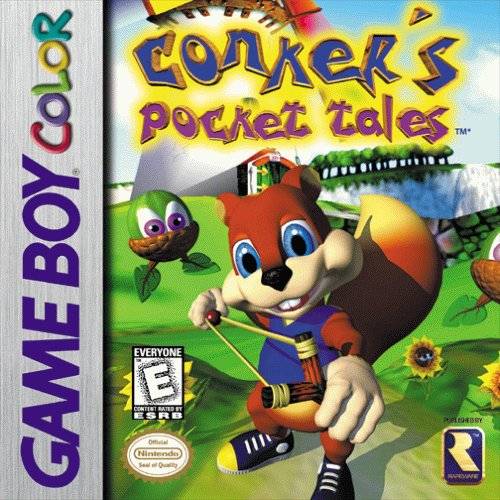 Conker's Pocket Tales - (GBC) Game Boy Color [Pre-Owned] Video Games Rare   