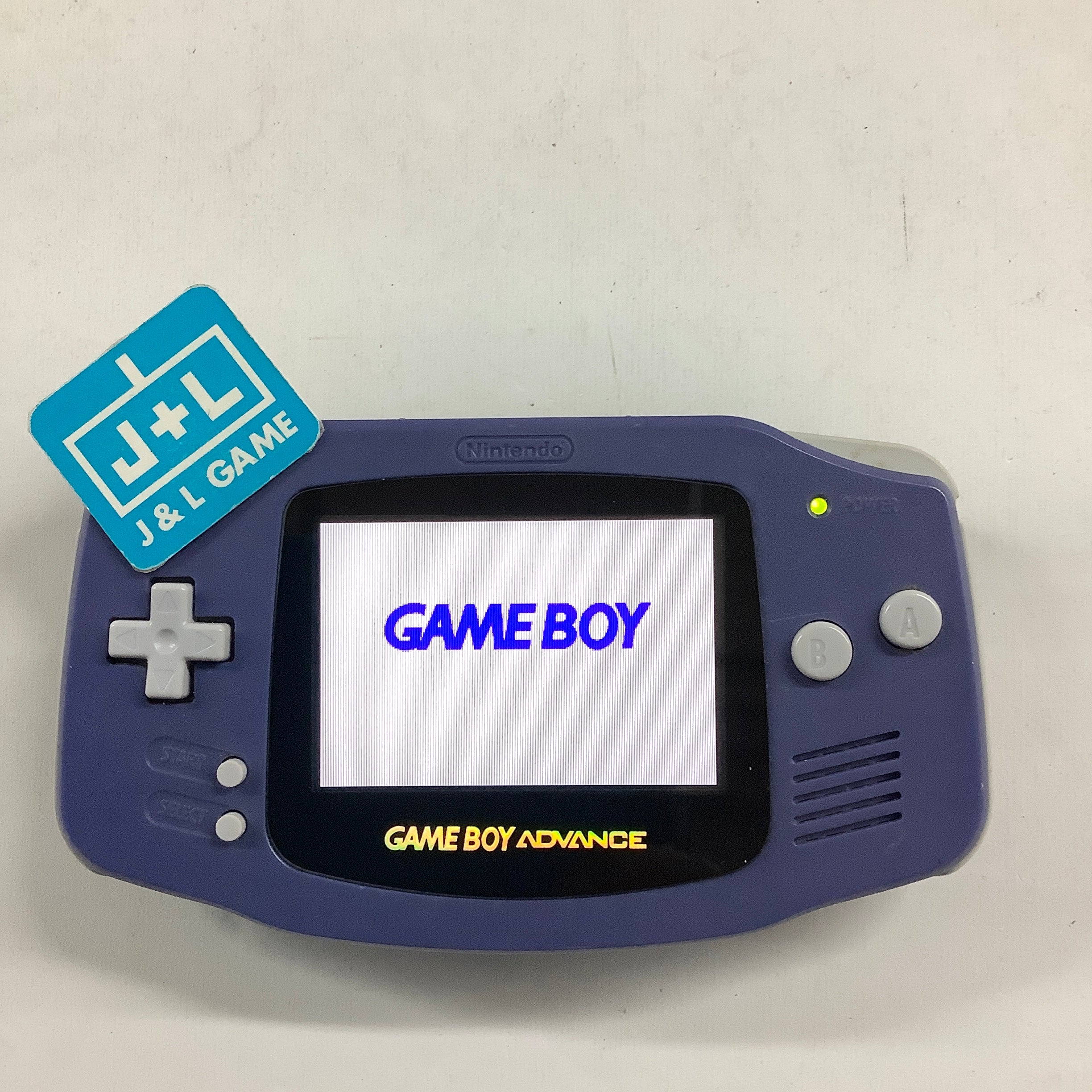 Nintendo Game Boy Advance Console (Indigo With Backlight) - (GBA) Game Boy Advance [Pre-Owned] Consoles Nintendo