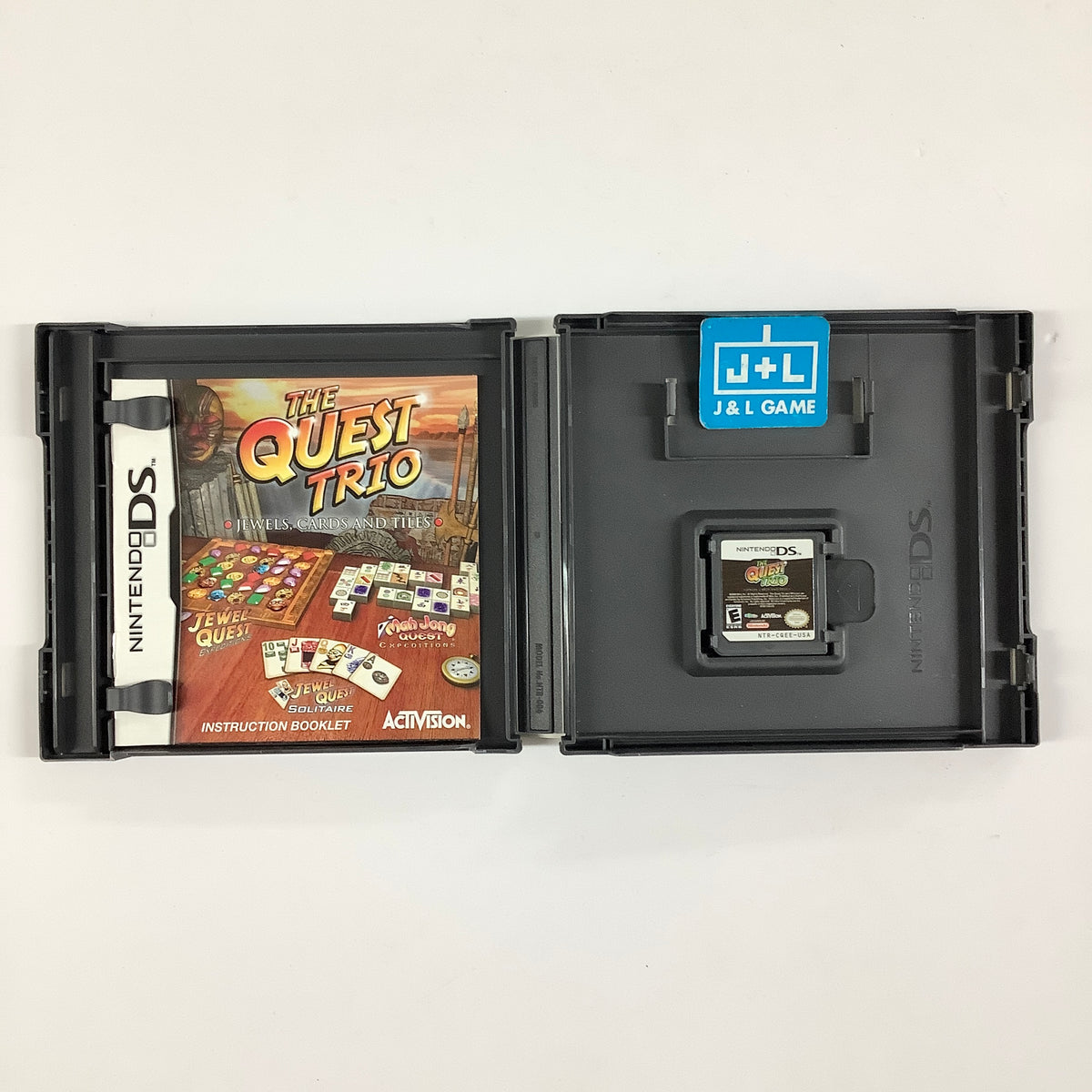 The Quest Trio: Jewels, Cards and Tiles - (NDS) Nintendo DS [Pre-Owned] Video Games Activision