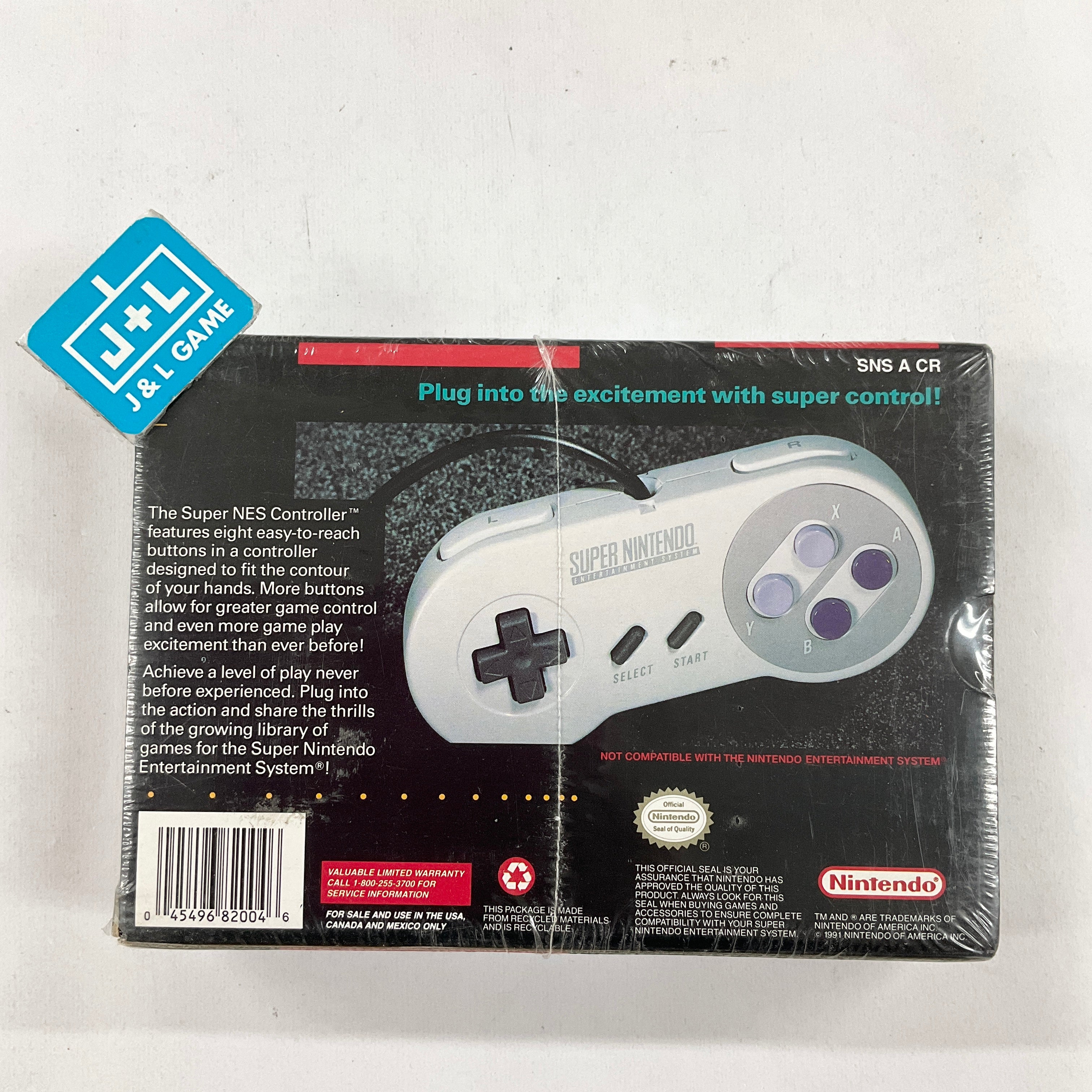 Nintendo Super Nintendo Controller - (SNES) Super Nintendo Accessories Nintendo