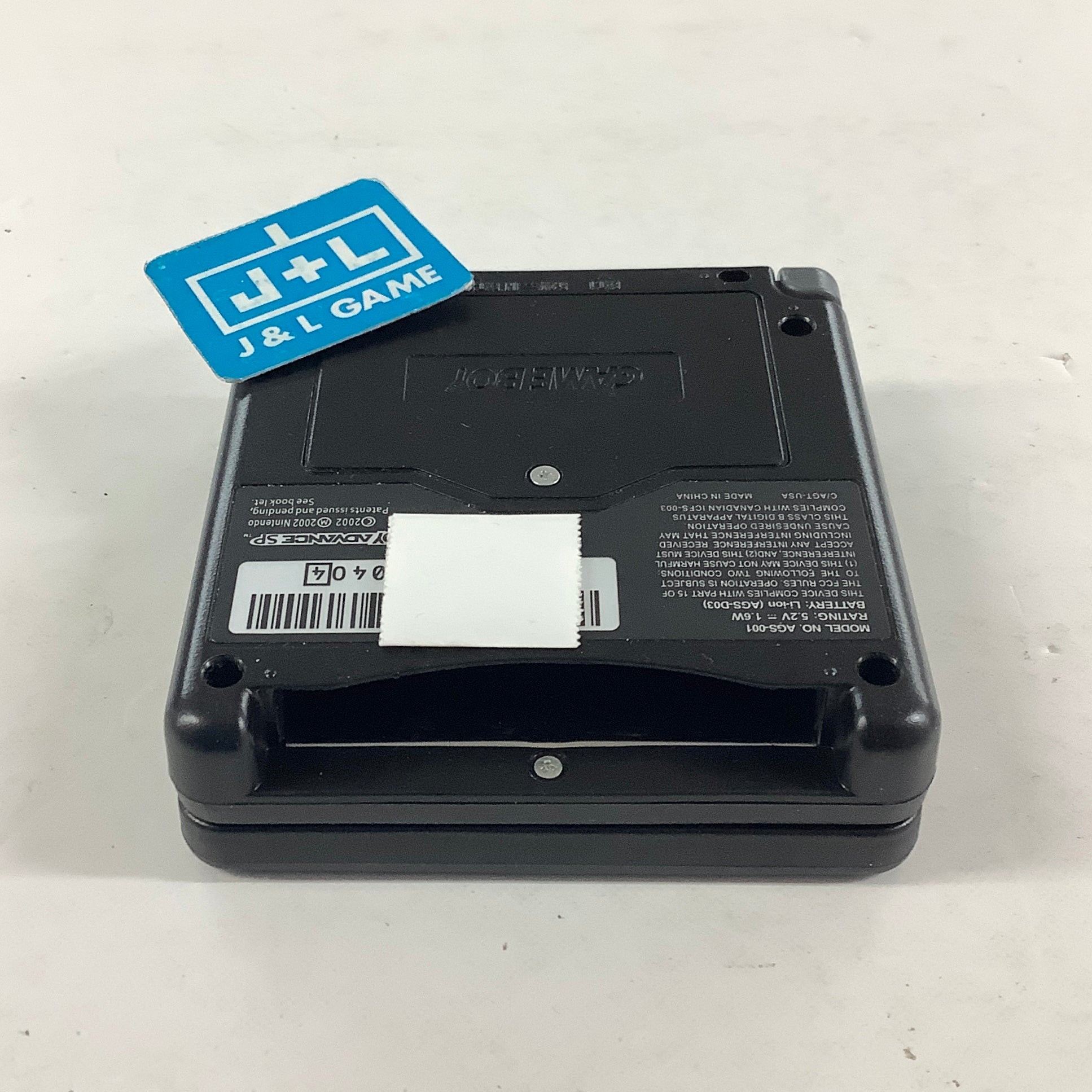Nintendo Game Boy Advance SP Console AGS-001 (Onyx Black) - (GBA) Game Boy Advance SP [Pre-Owned] CONSOLE Nintendo