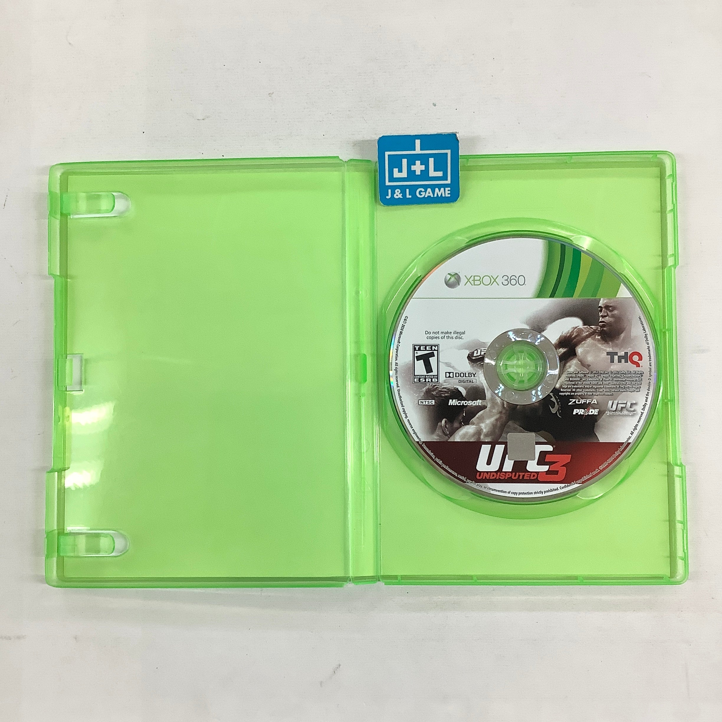 UFC Undisputed 3 - Xbox 360 [Pre-Owned] Video Games THQ