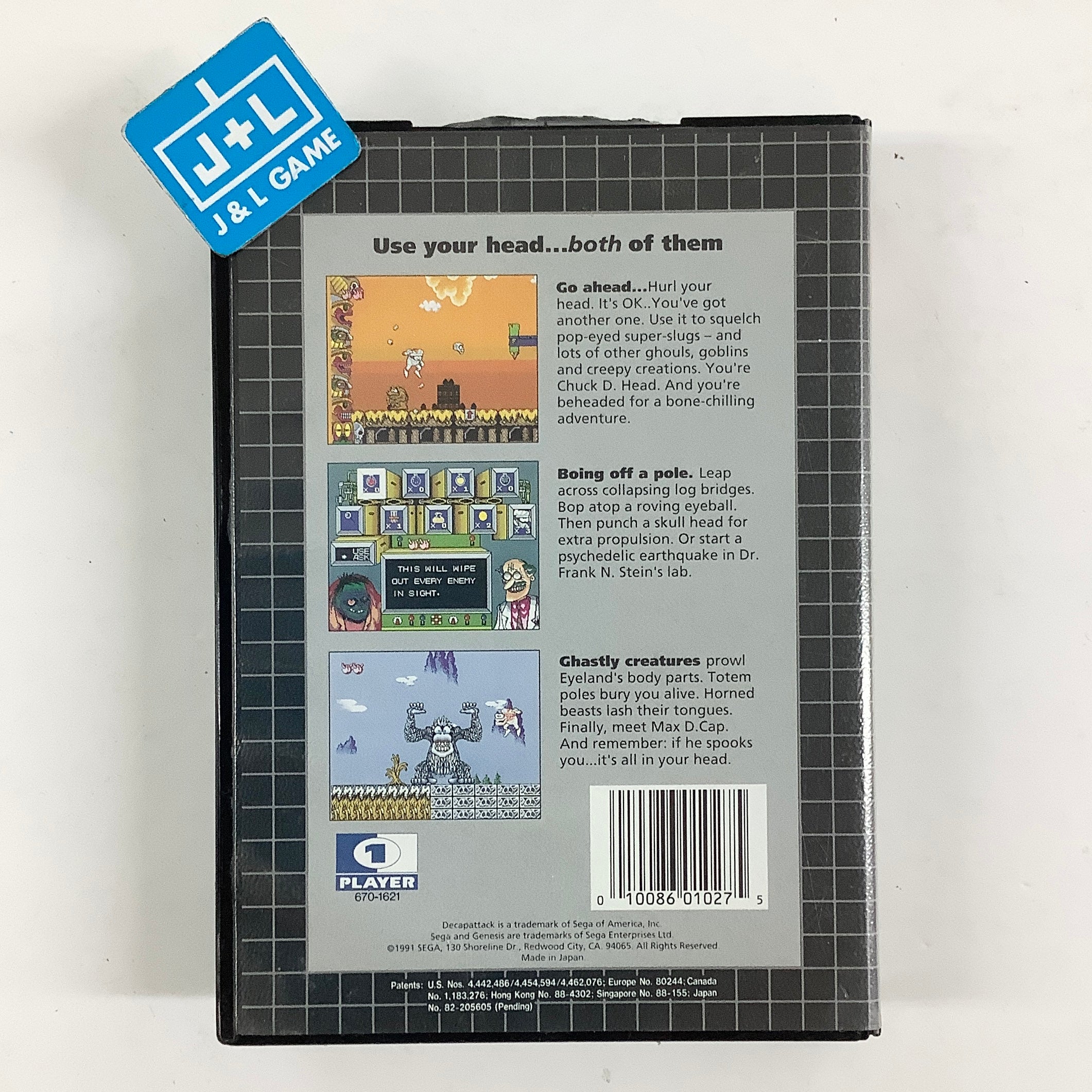 DecapAttack - (SG) SEGA Genesis [Pre-Owned] Video Games Sega