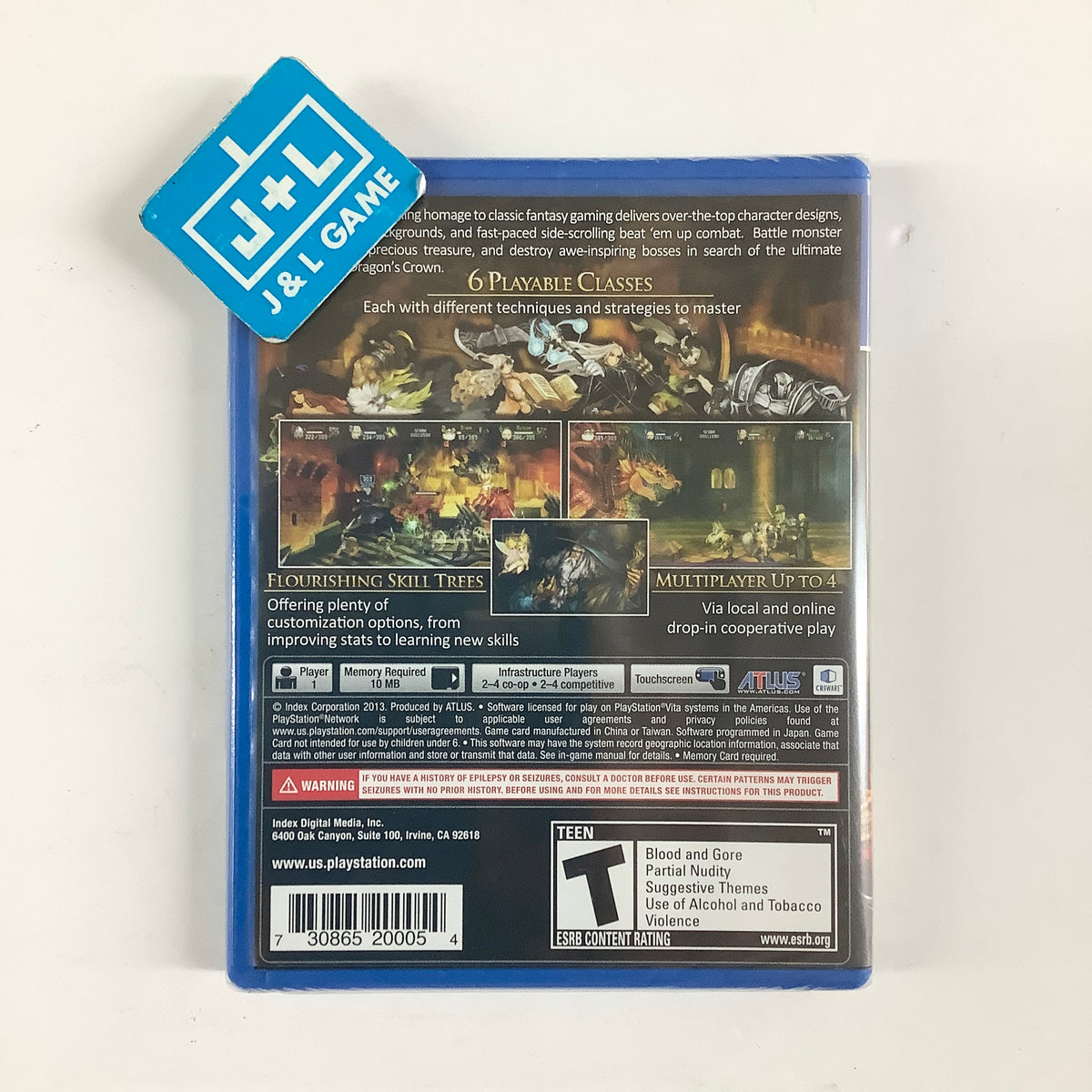 Dragon's Crown - (PSV) PlayStation Vita Video Games Atlus