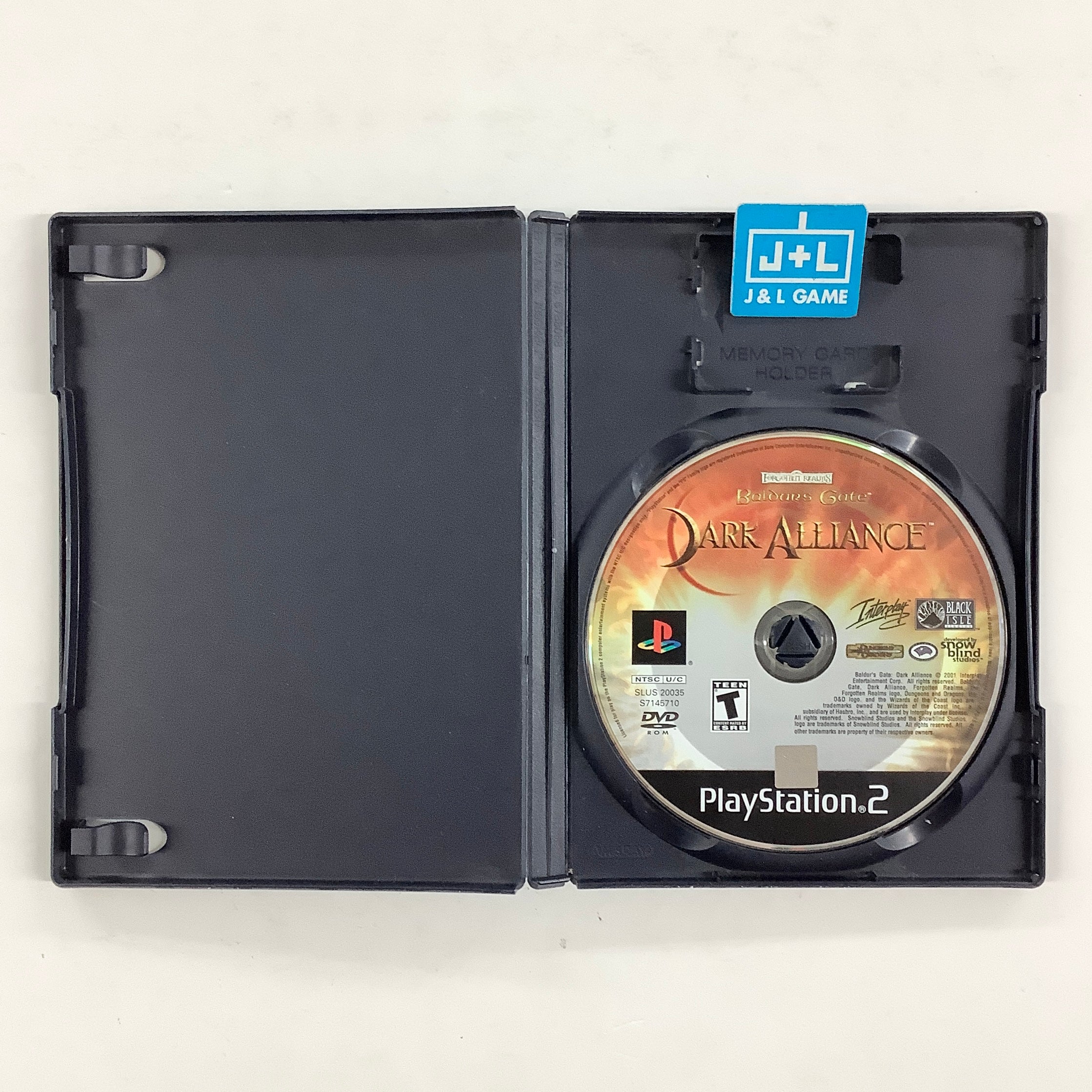 Baldur's Gate: Dark Alliance (Greatest Hits) - (PS2) PlayStation 2 [Pre-Owned] Video Games Interplay
