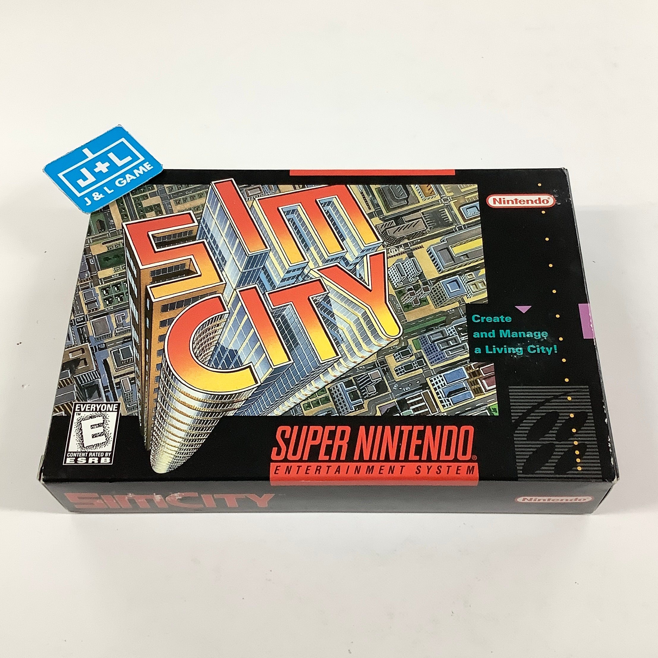 SimCity - (SNES) Super Nintendo [Pre-Owned]