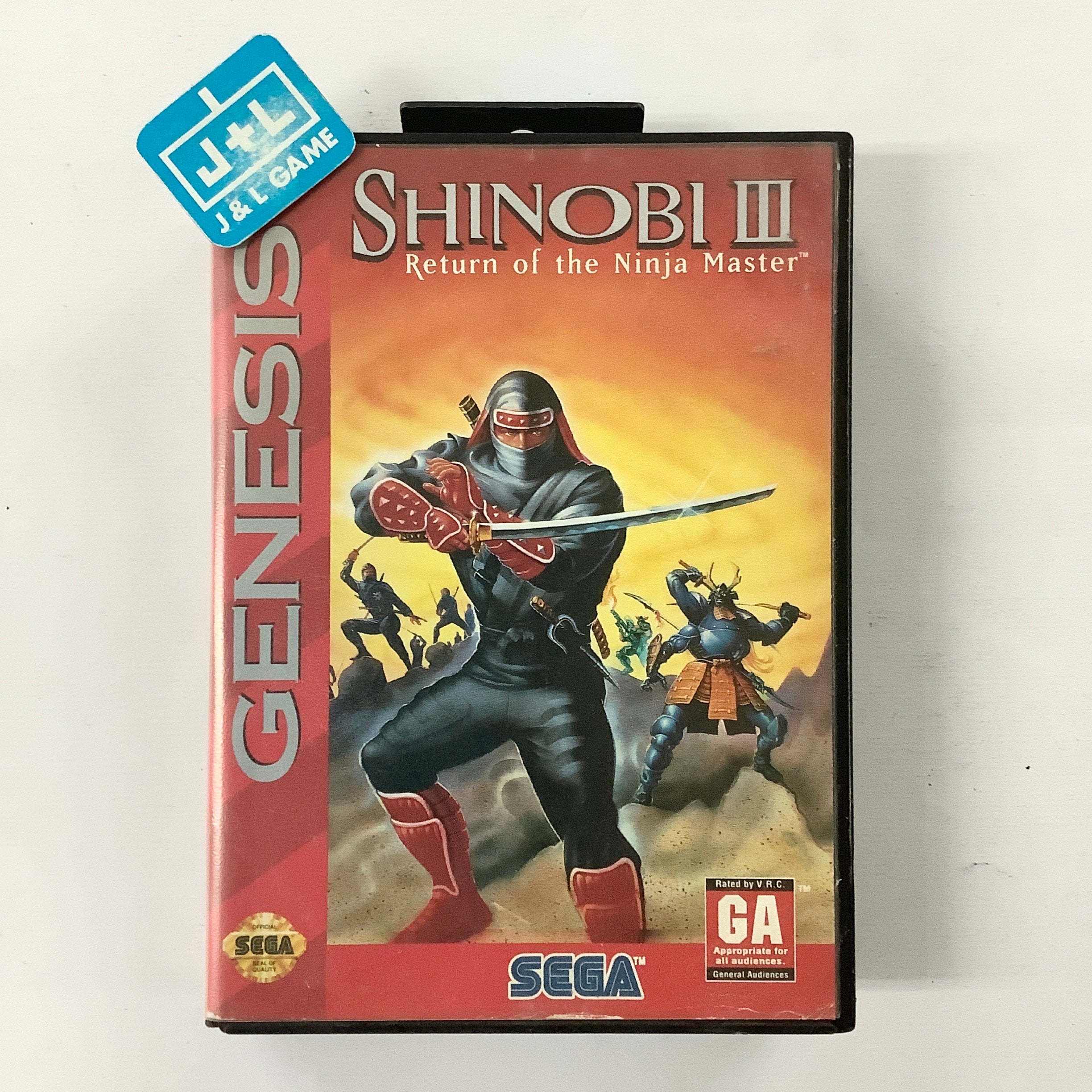 Shinobi III: Return of the Ninja Master - (SG) SEGA Genesis [Pre-Owned] Video Games Sega   