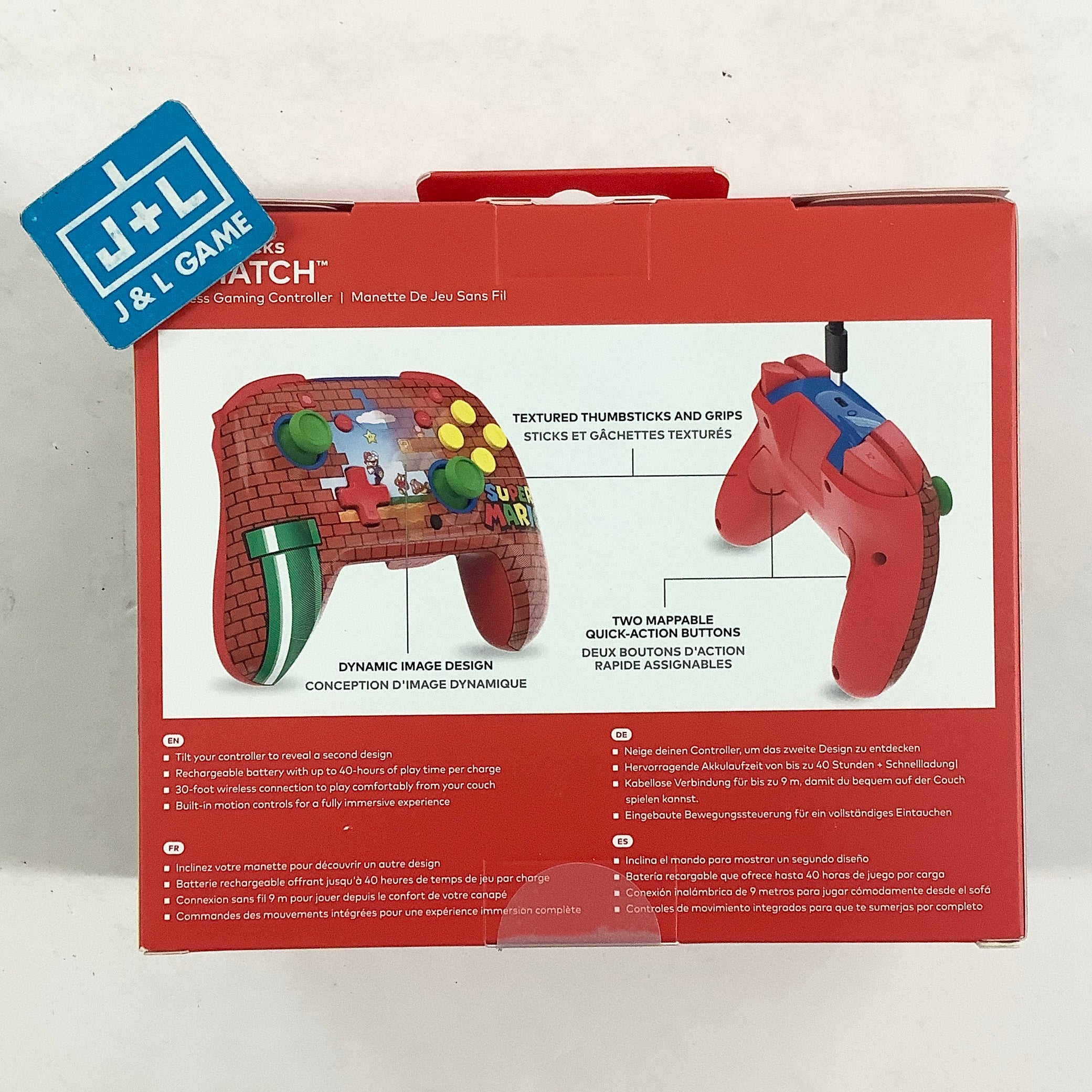 Turtle Beach Rematch Wireless Controller (Super Mario) - (NSW) Nintendo Switch ACCESSORIES Turtle Beach