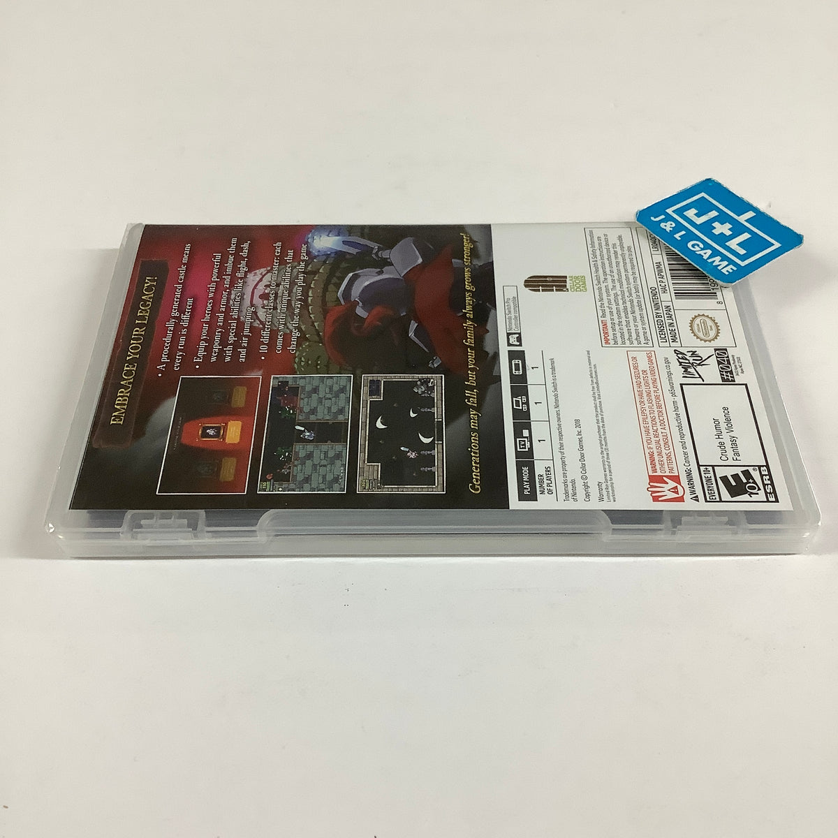 Rogue Legacy (Limited Run #040) - (NSW) Nintendo Switch Video Games Limited Run Games