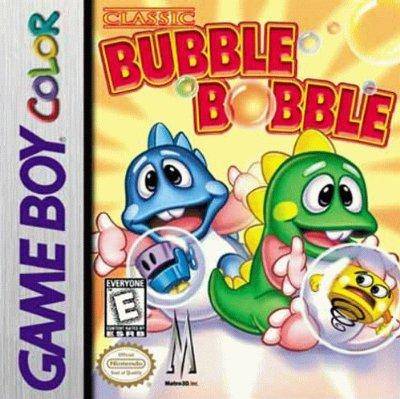 バブルボブル BUBBLEBOBBLE ゲームボーイカラー ケース付きM2430 バブルボブル BUBBLEBOBBLE ゲームボーイカラー ケース付きM2430